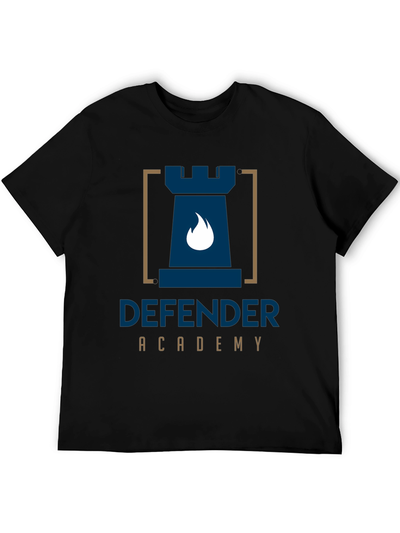 Defender Academy Black T-Shirt