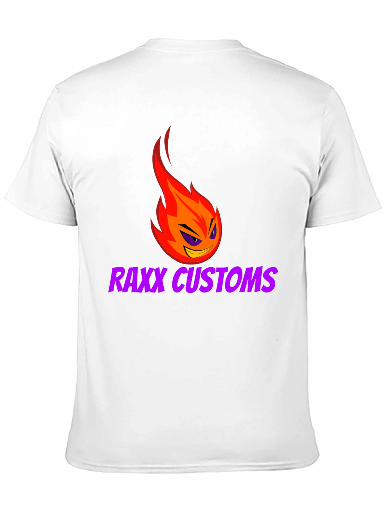 RAXX CUSTOMS Graphic Tee - Fiery Style