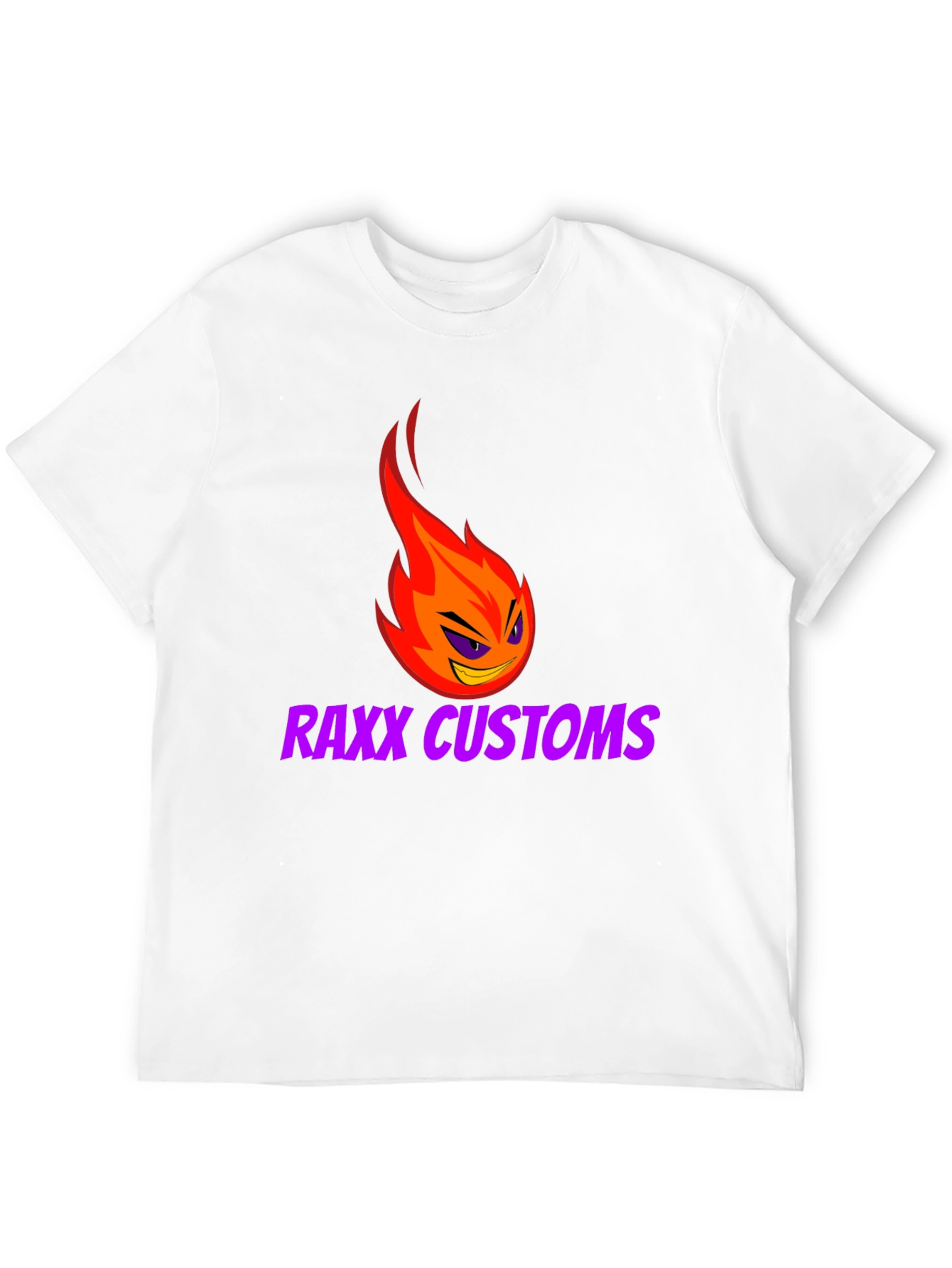 RAXX CUSTOMS Graphic Tee - Fiery Style