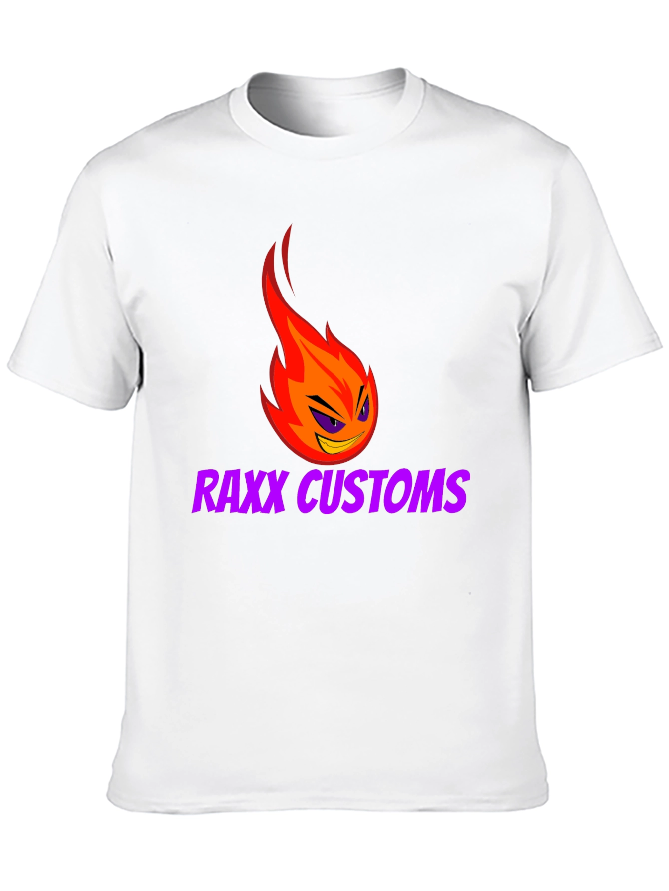 RAXX CUSTOMS Graphic Tee - Fiery Style