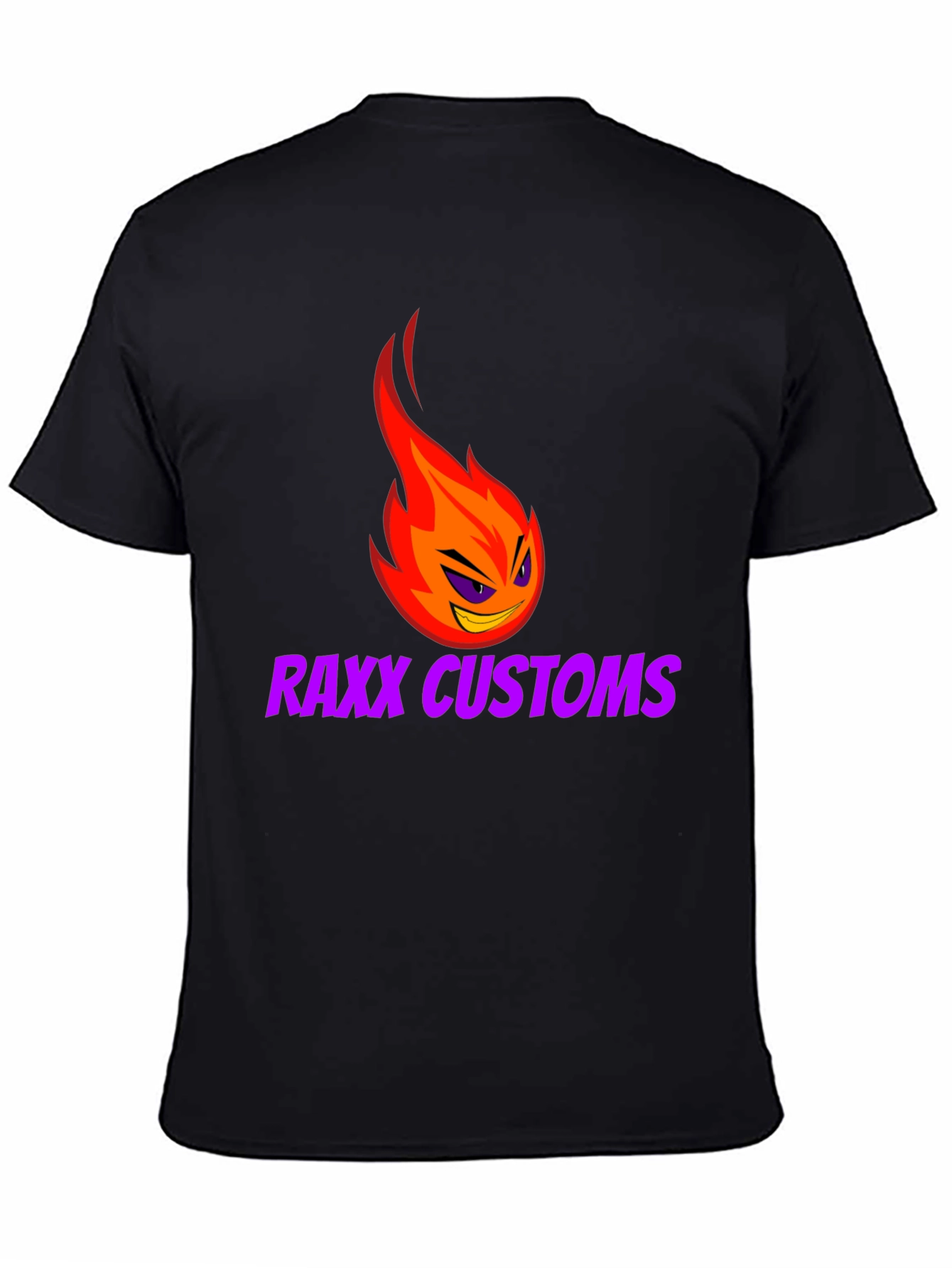 RAXX CUSTOMS Graphic Tee - Fiery Style