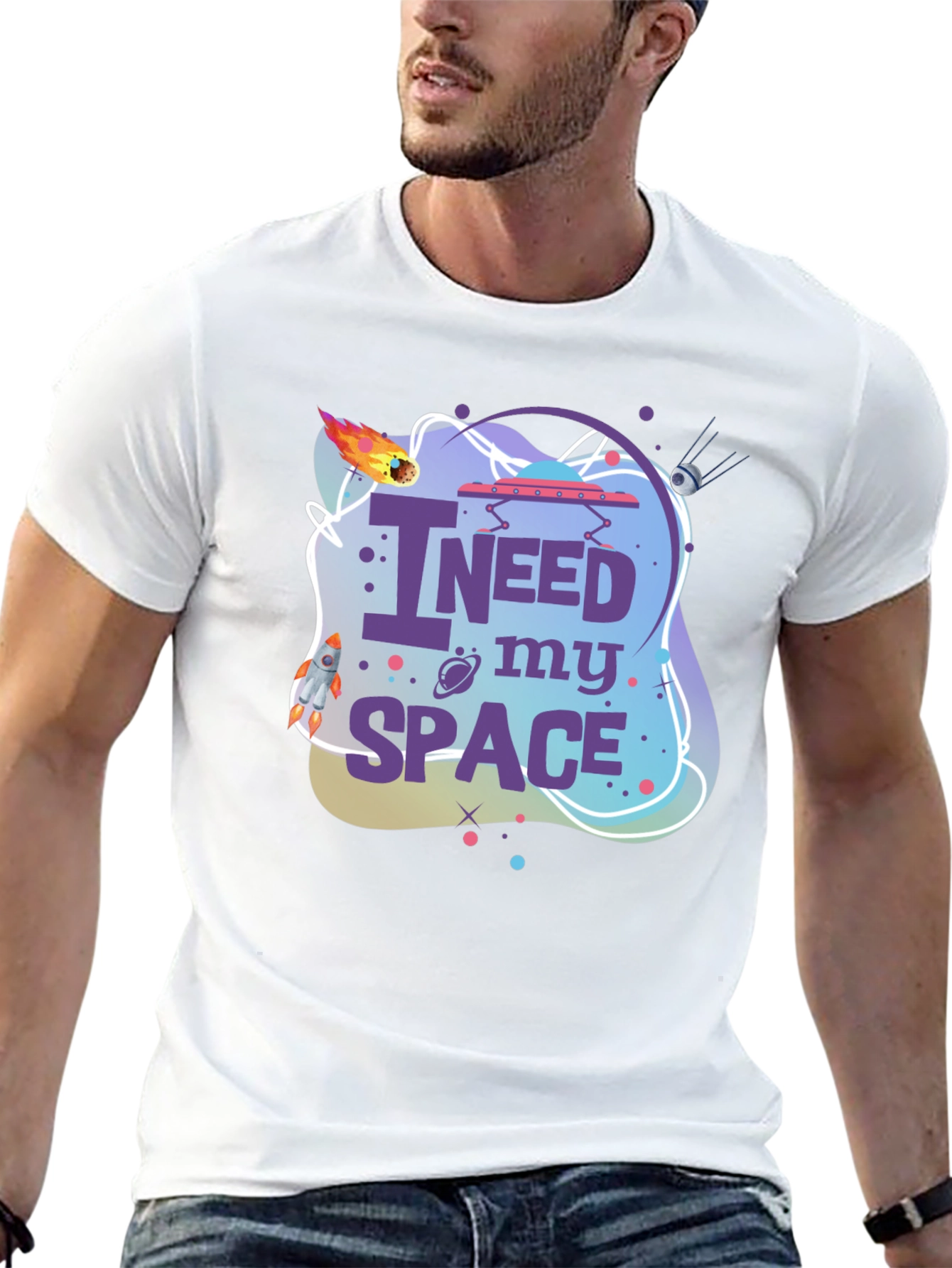 I Need My Space Graphic Tee