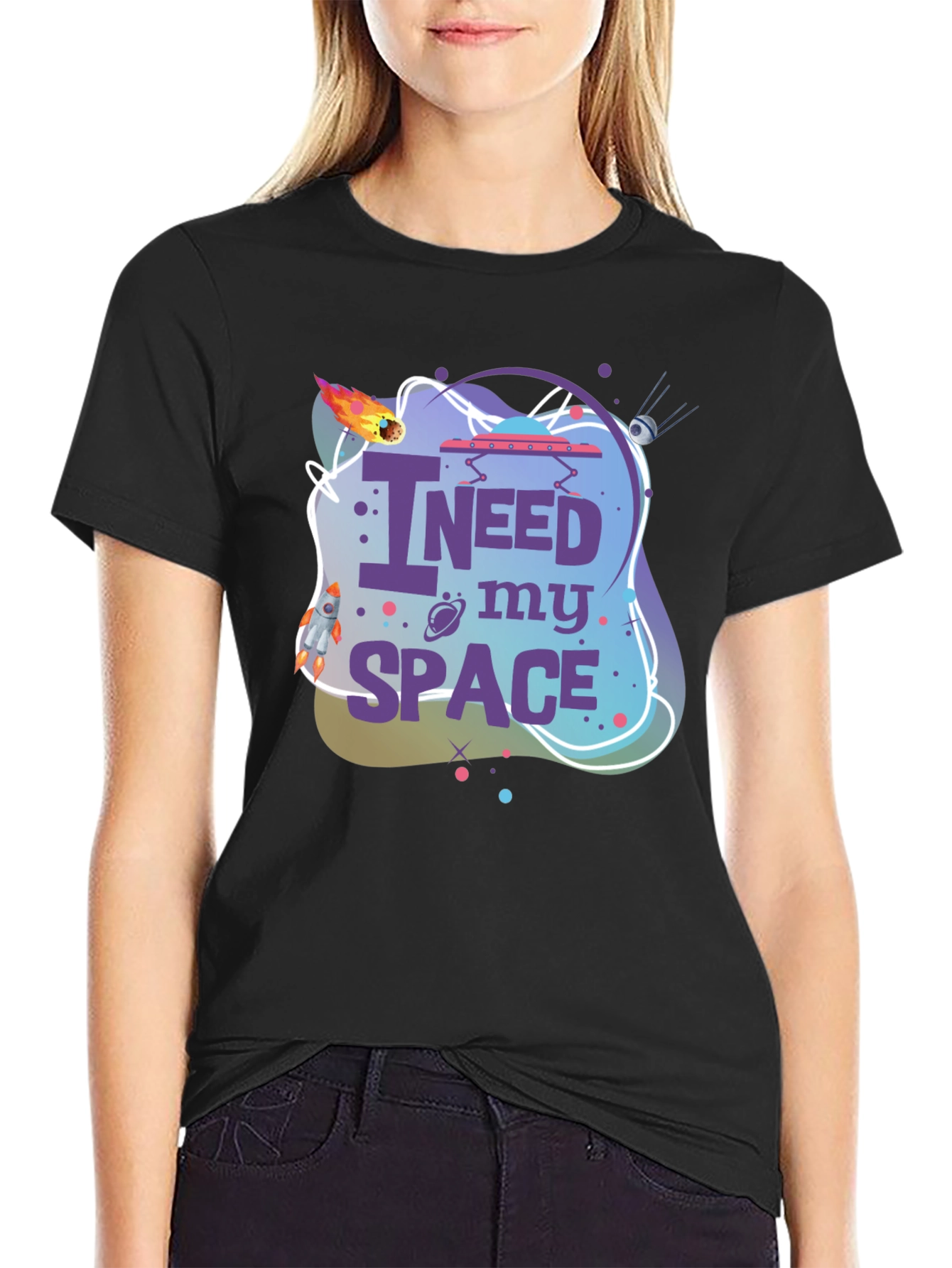 I Need My Space Graphic Tee