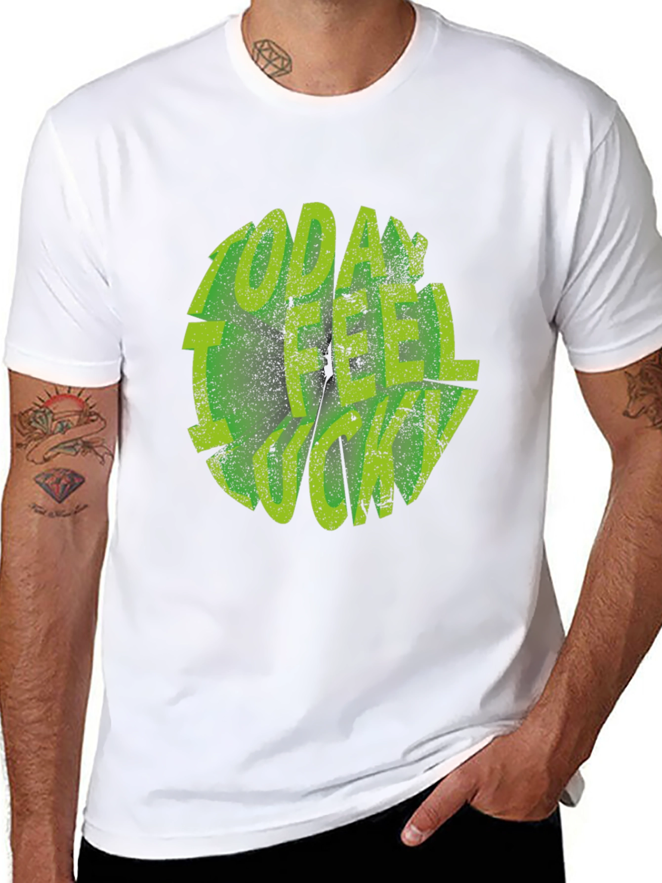 Today I Feel Lucky Graphic Tee