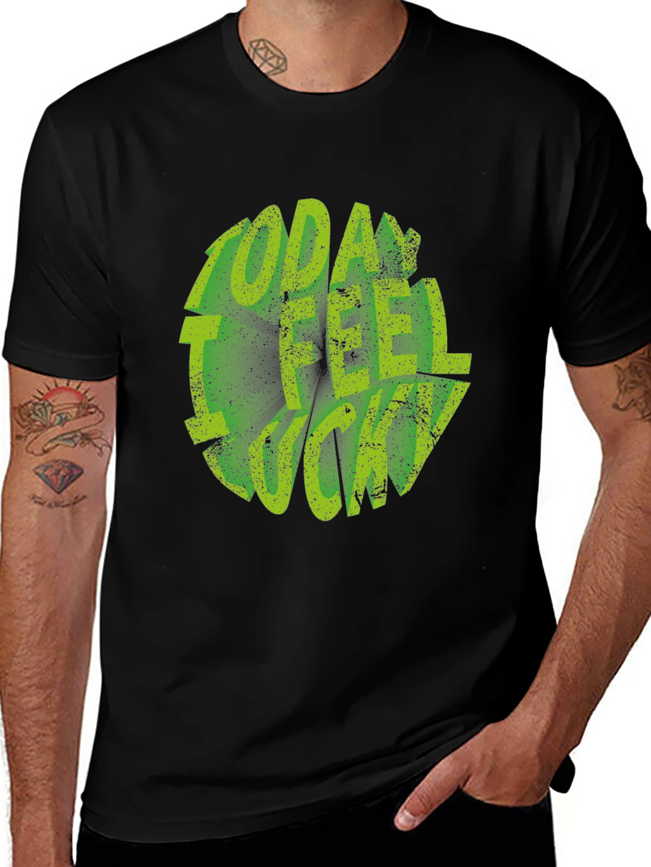 Today I Feel Lucky Graphic Tee