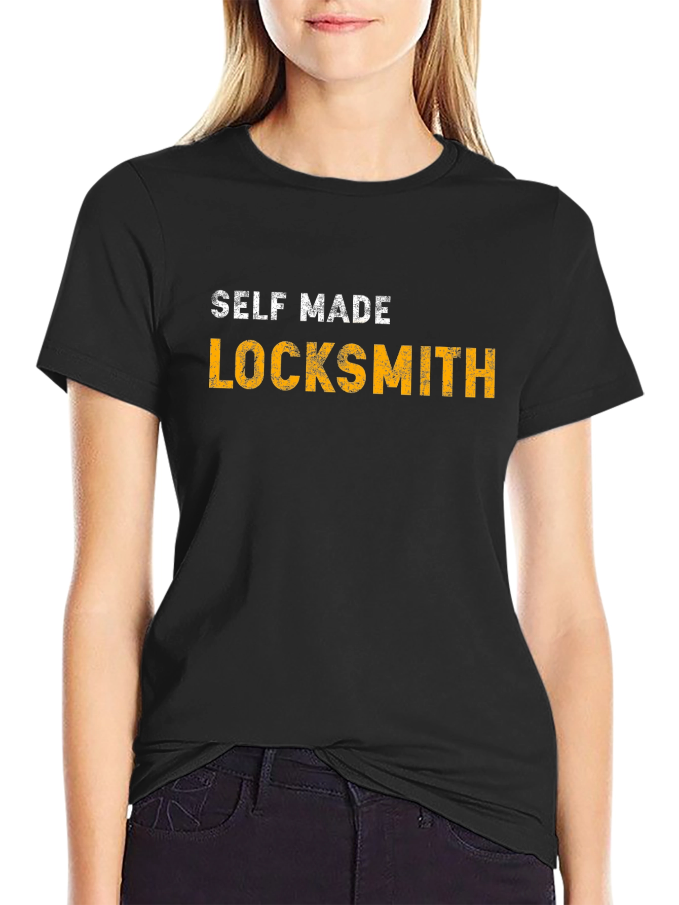Self Made Locksmith Tee - Premium Cotton