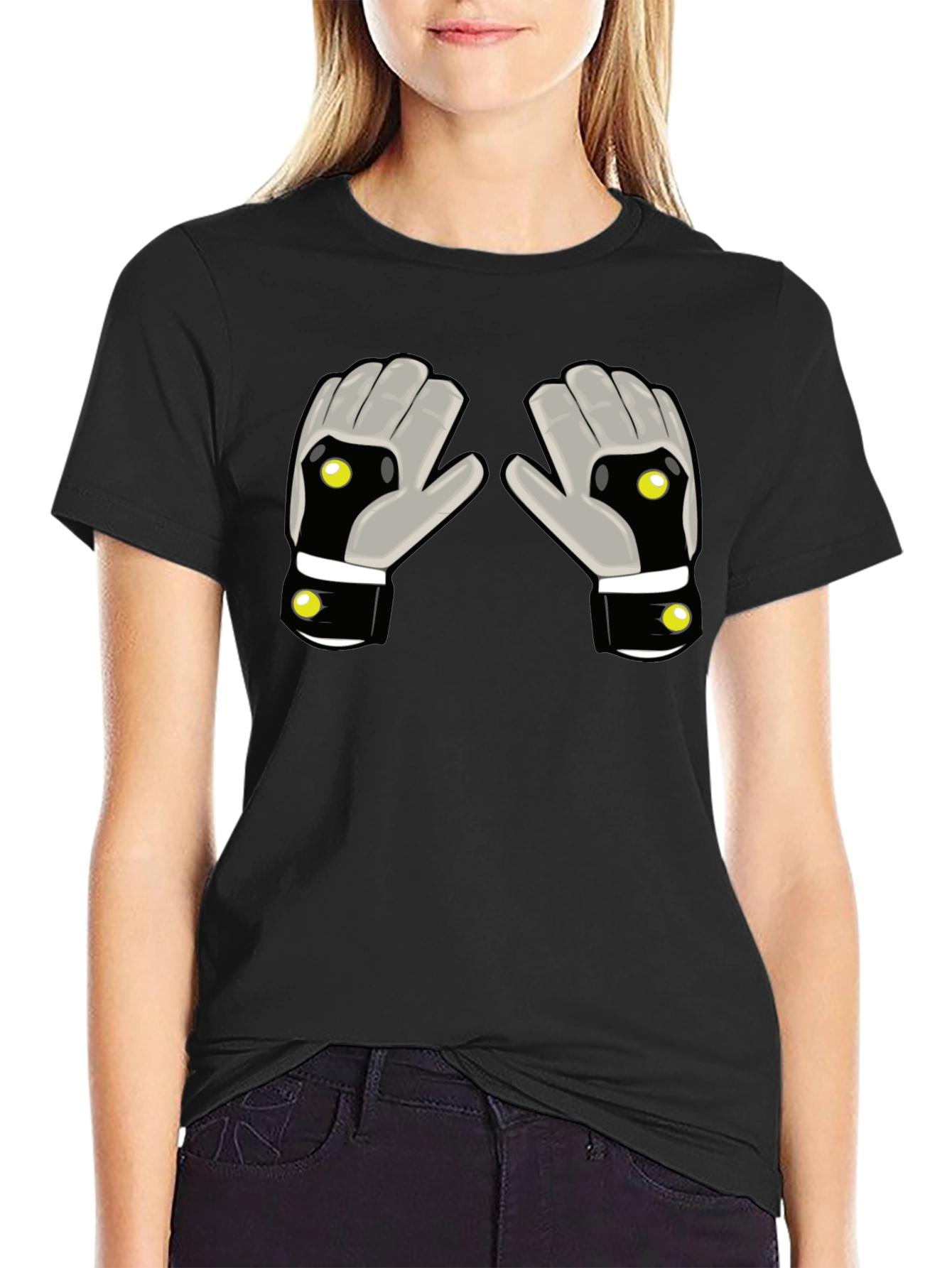 Novelty Glove Graphic T-Shirt
