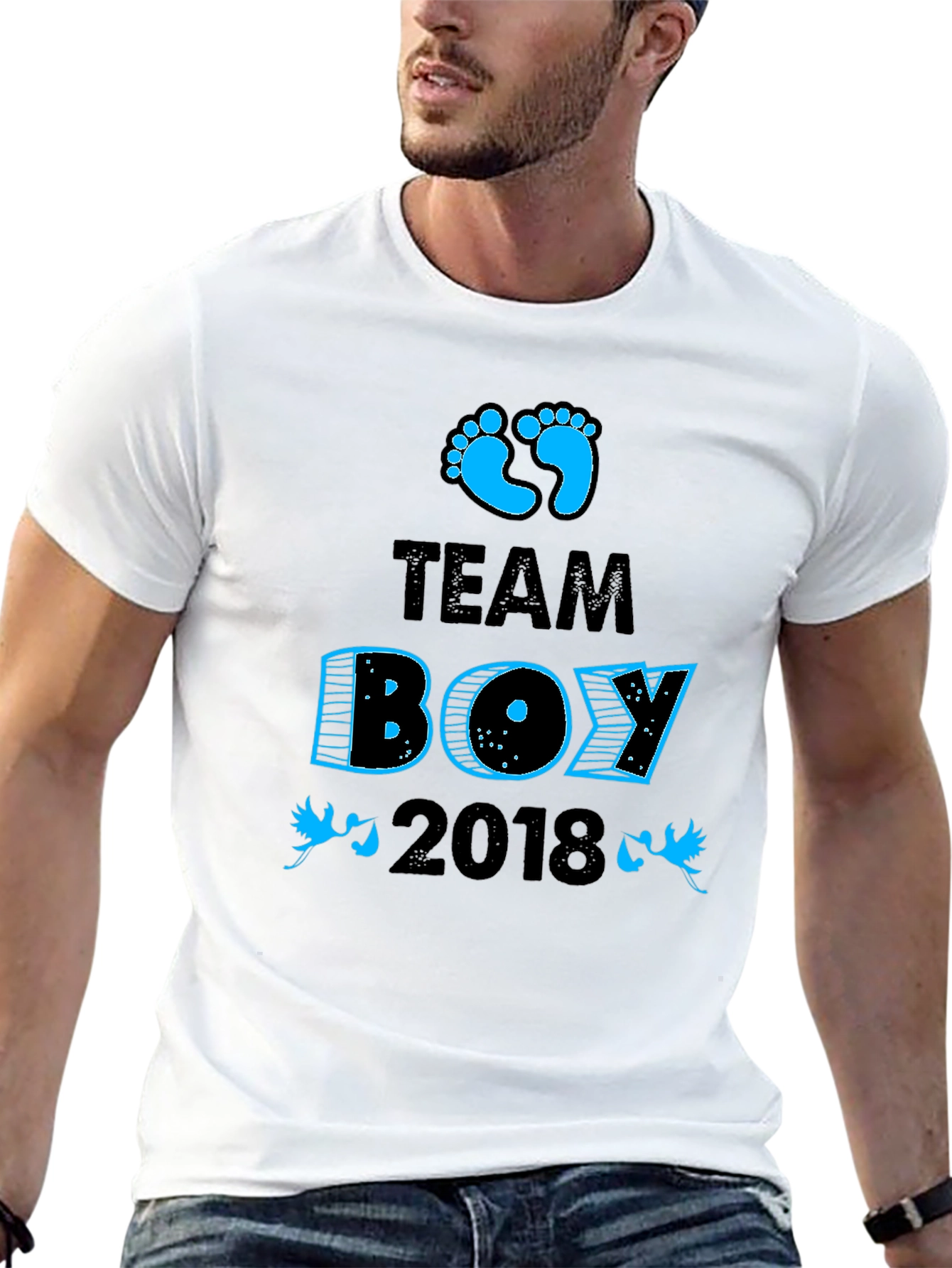 Team Boy 2018 T-Shirt Gender Reveal Tee