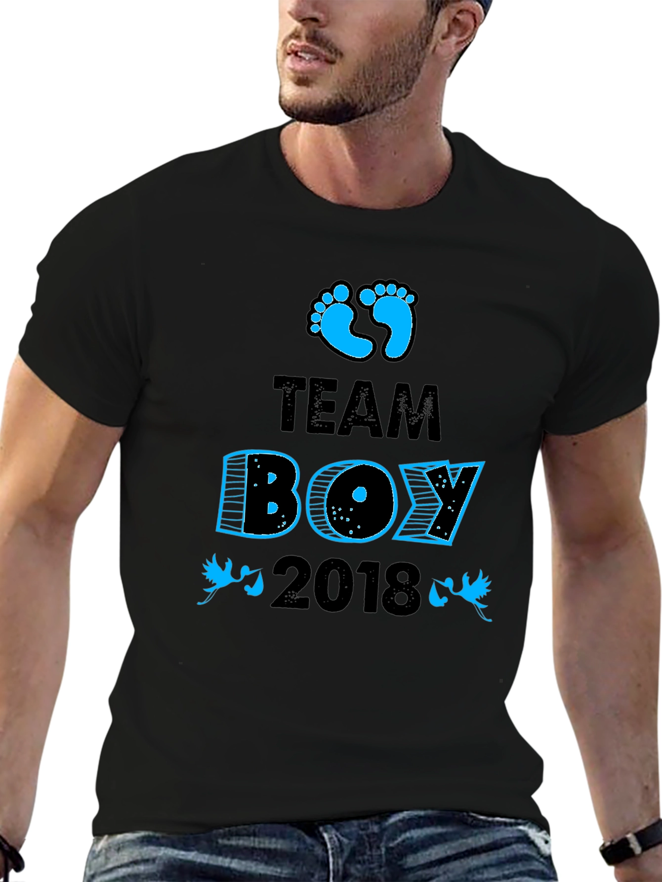 Team Boy 2018 T-Shirt Gender Reveal Tee