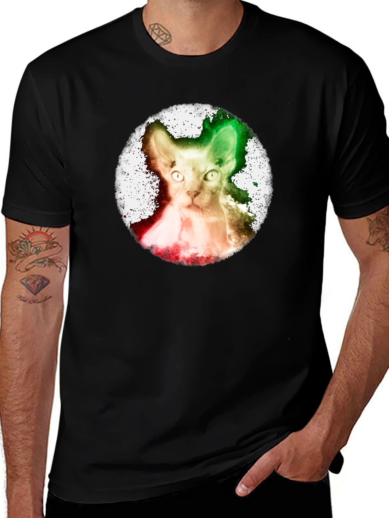 Sphynx Cat Graphic T-Shirt - Unique Design