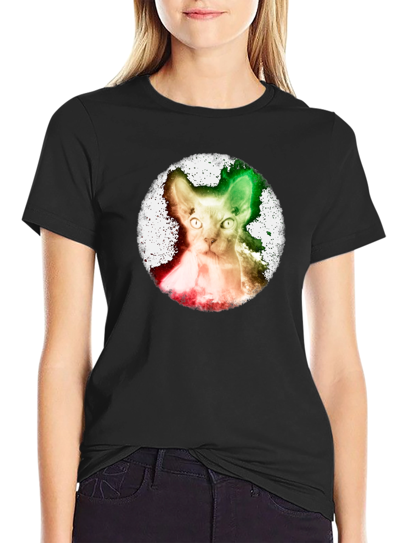Sphynx Cat Graphic T-Shirt - Unique Design