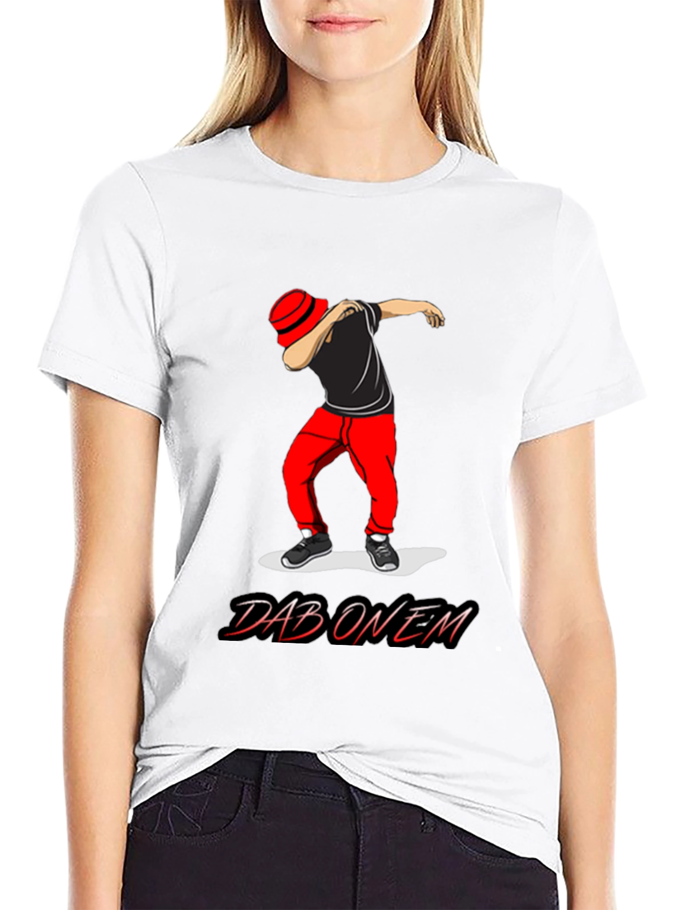Dab On Em T-Shirt - Trendy Graphic Tee