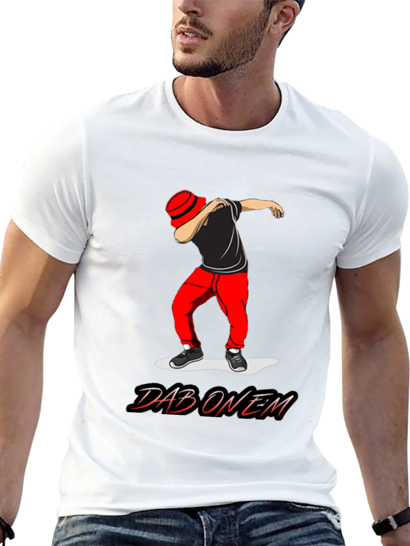 Dab On Em T-Shirt - Trendy Graphic Tee