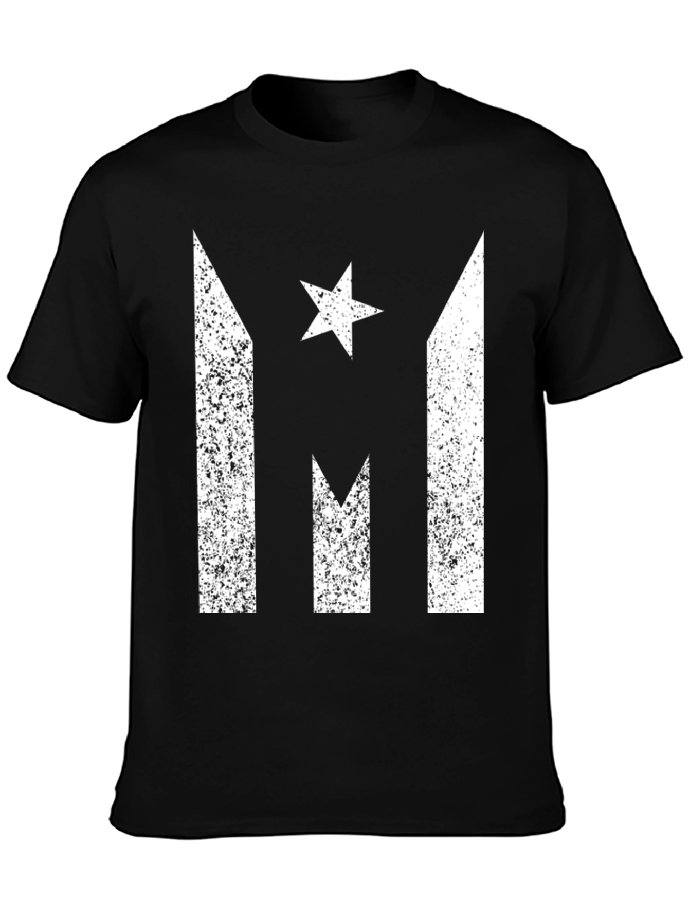 Puerto Rico Flag T-Shirt - Distressed Design