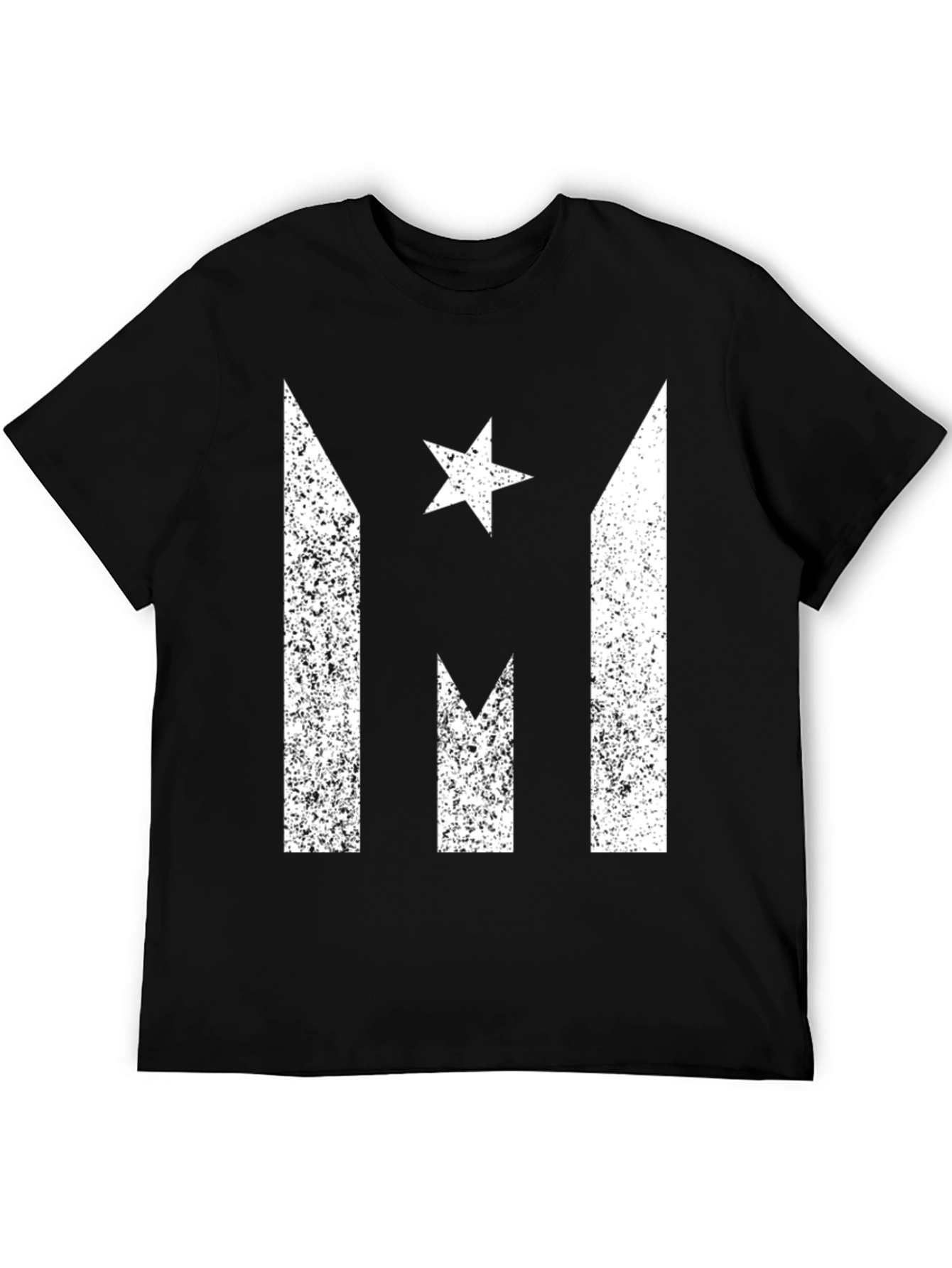 Puerto Rico Flag T-Shirt - Distressed Design