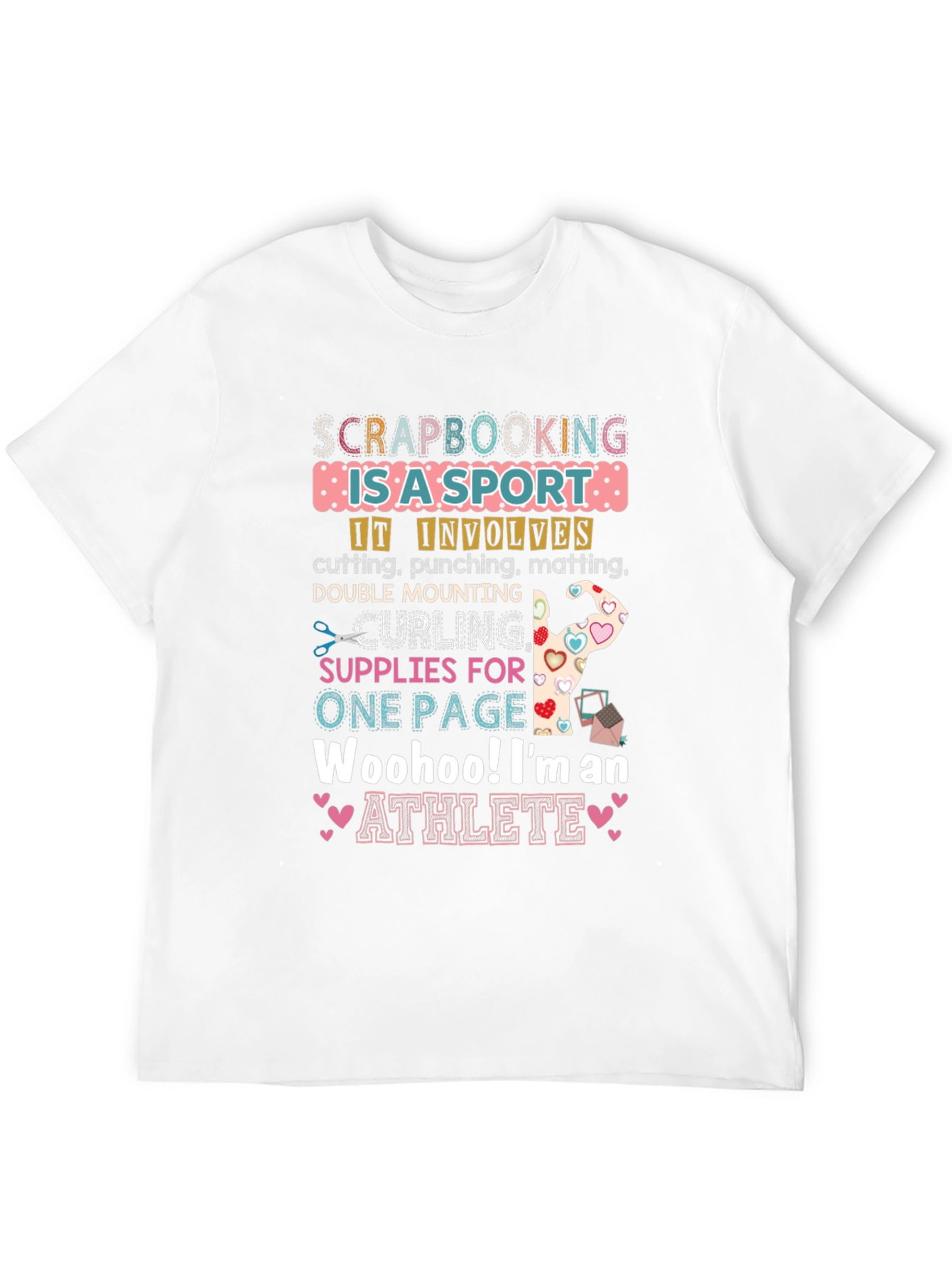 Scrapbooking is a Sport T-Shirt