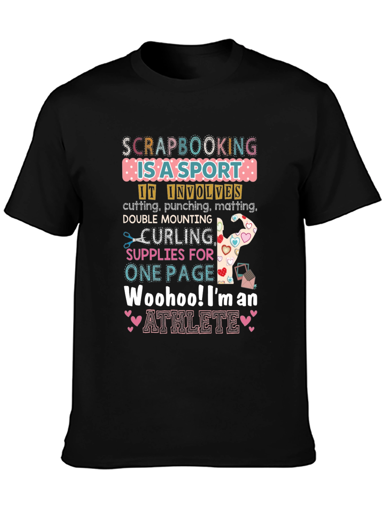 Scrapbooking is a Sport T-Shirt