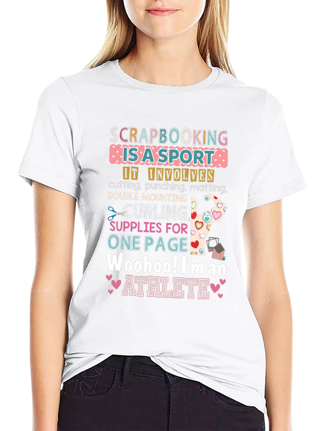Scrapbooking is a Sport T-Shirt