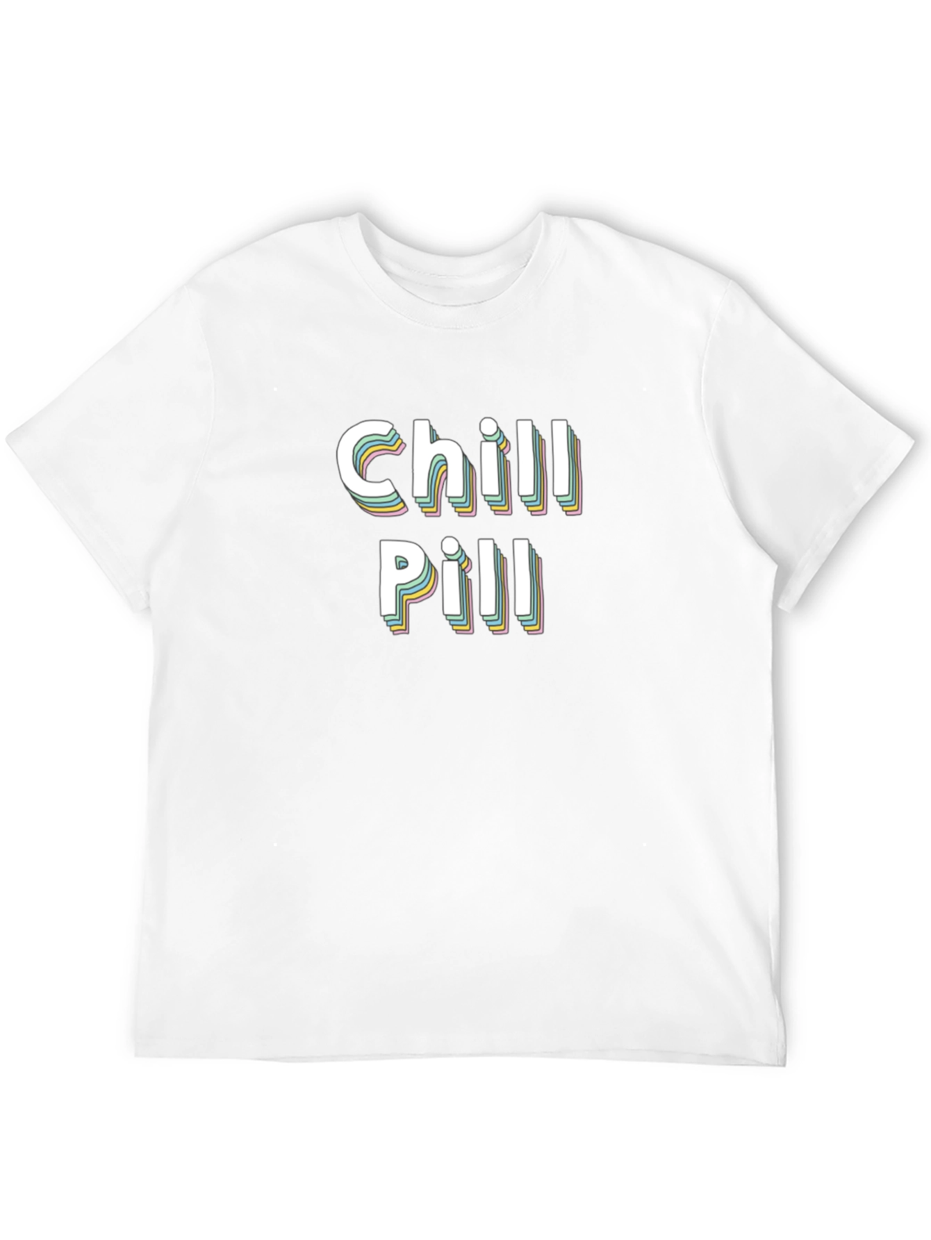 Chill Pill Graphic Tee - Relaxed Fit Comfort