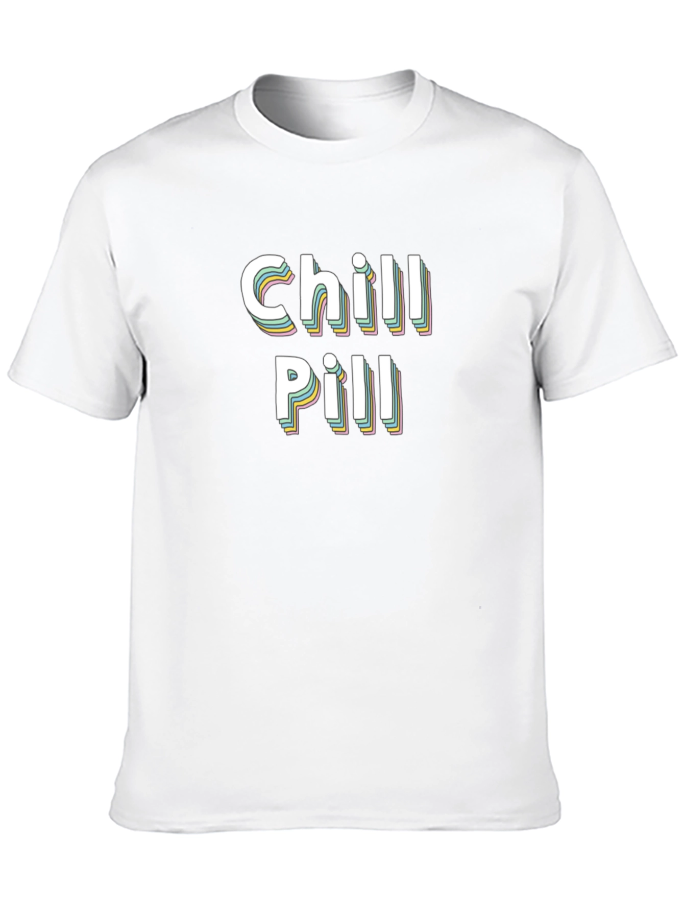 Chill Pill Graphic Tee - Relaxed Fit Comfort