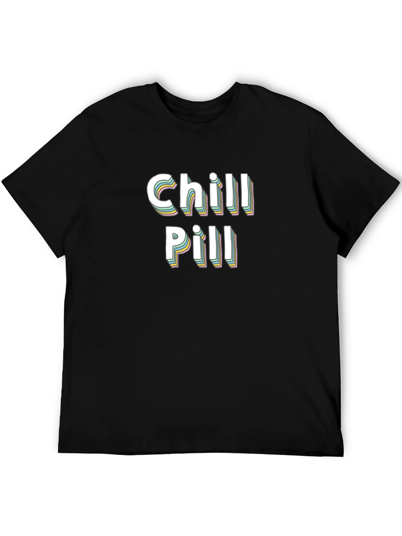 Chill Pill Graphic Tee - Relaxed Fit Comfort