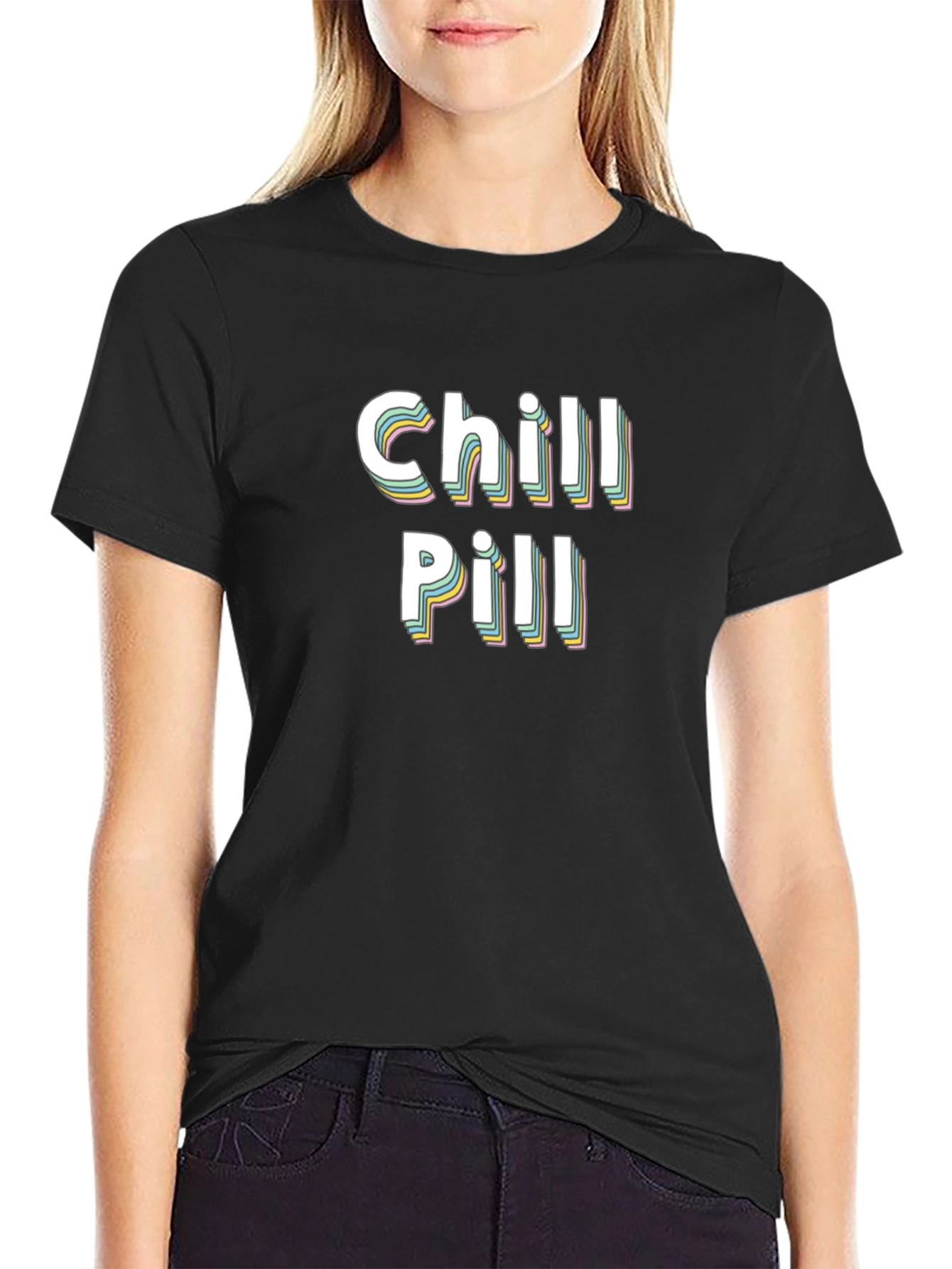 Chill Pill Graphic Tee - Relaxed Fit Comfort