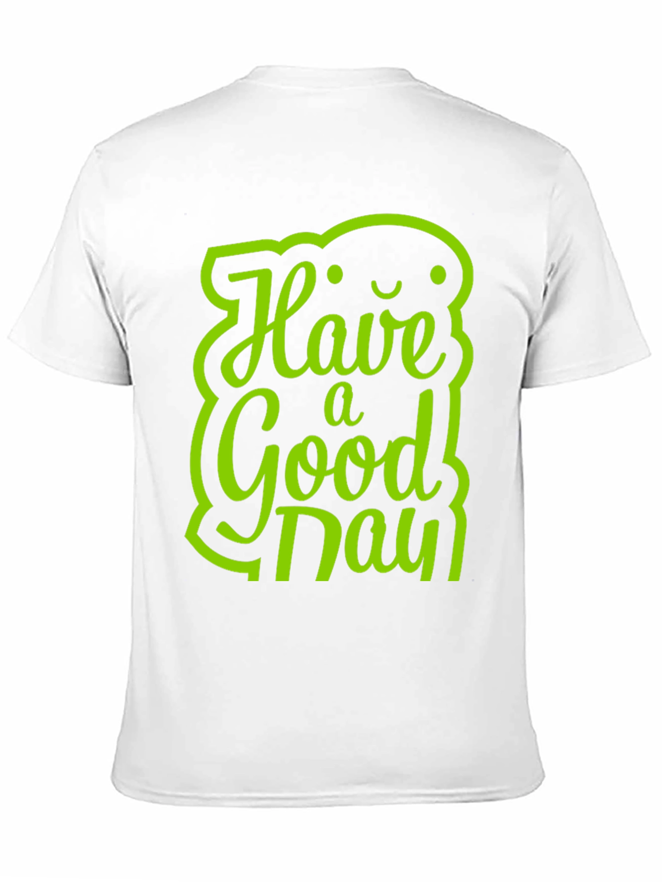 Have a Good Day Graphic Tee - Black