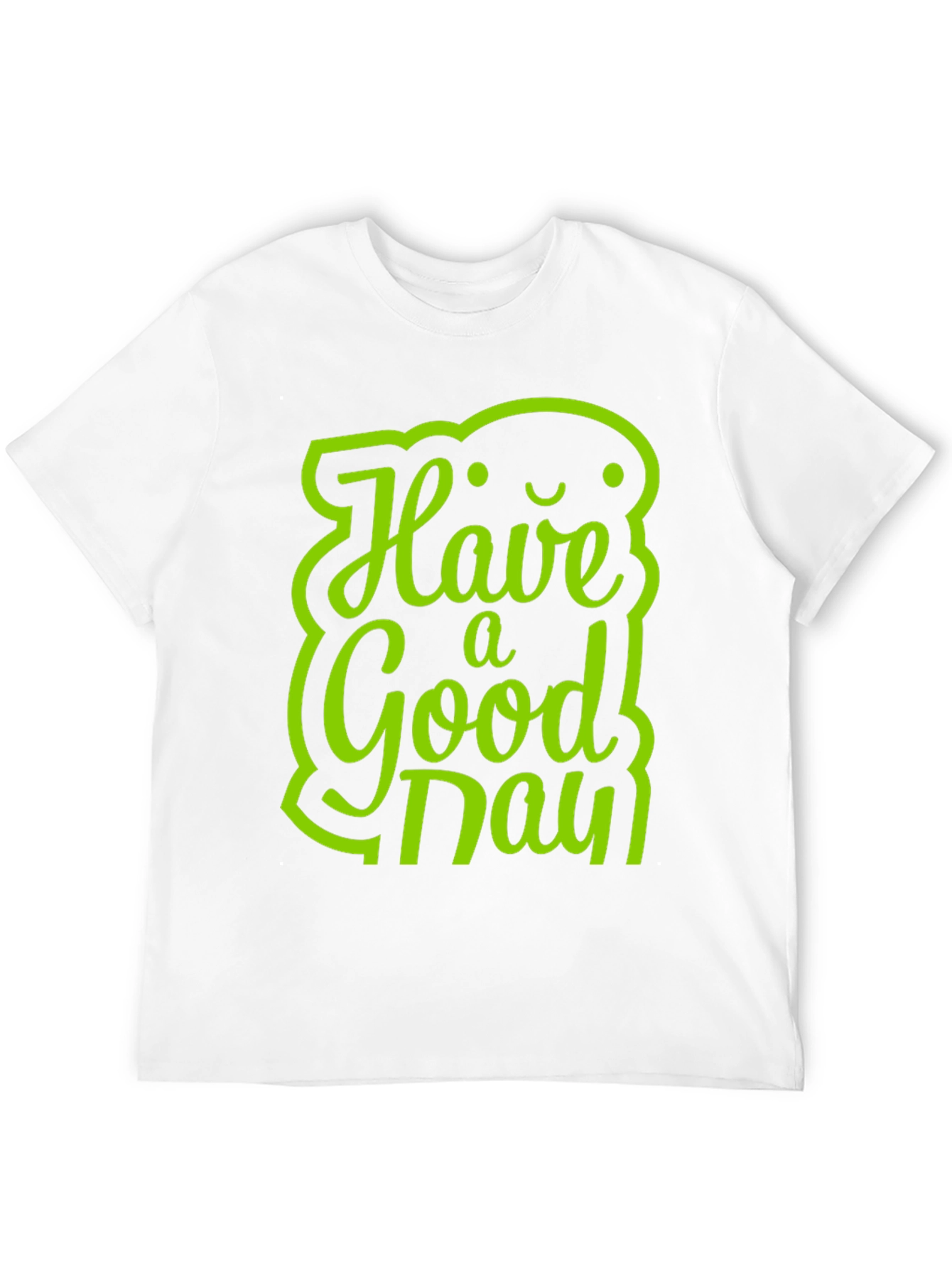 Have a Good Day Graphic Tee - Black
