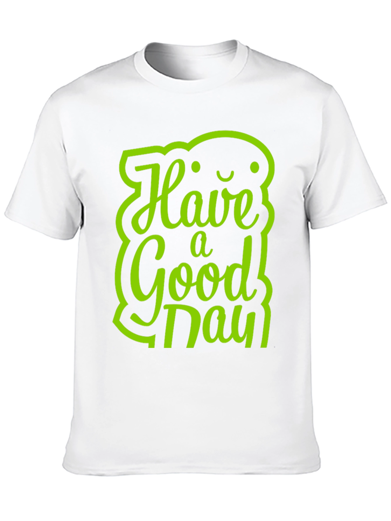 Have a Good Day Graphic Tee - Black
