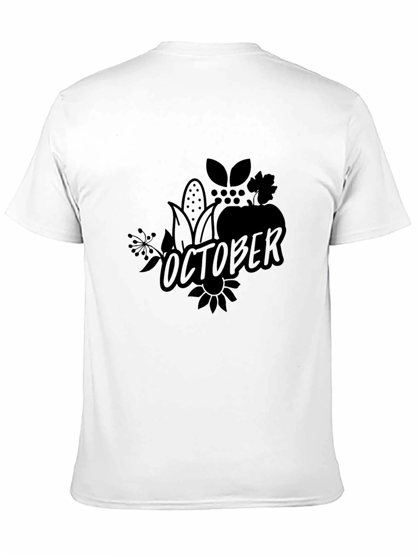October Harvest Black T-Shirt