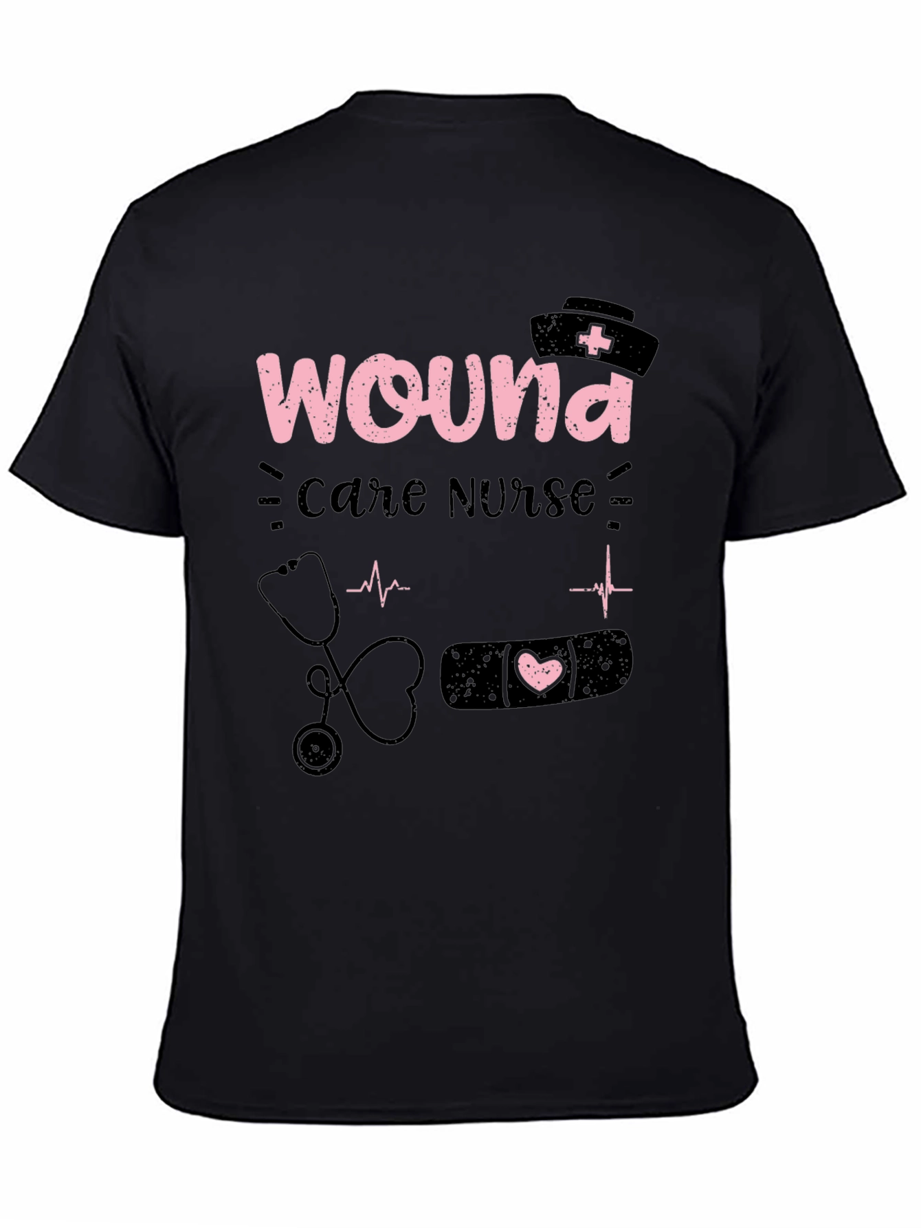 Wound Care Nurse Graphic T-Shirt - Medical Apparel