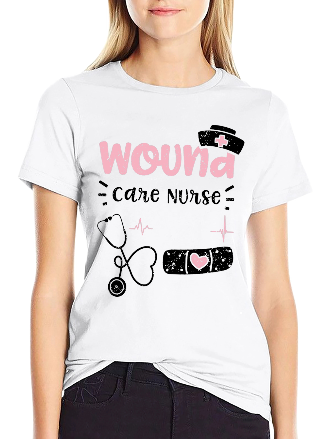 Wound Care Nurse Graphic T-Shirt - Medical Apparel