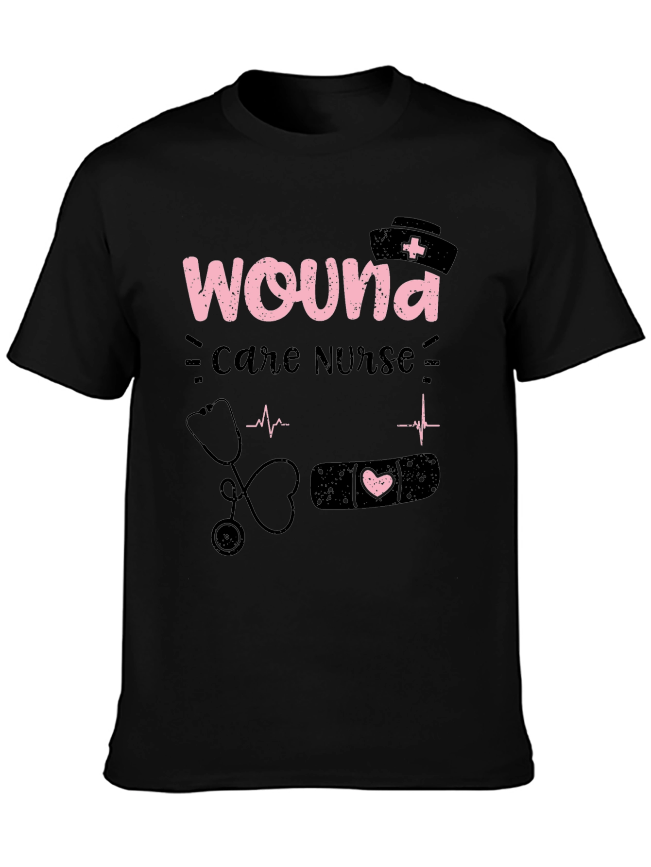 Wound Care Nurse Graphic T-Shirt - Medical Apparel