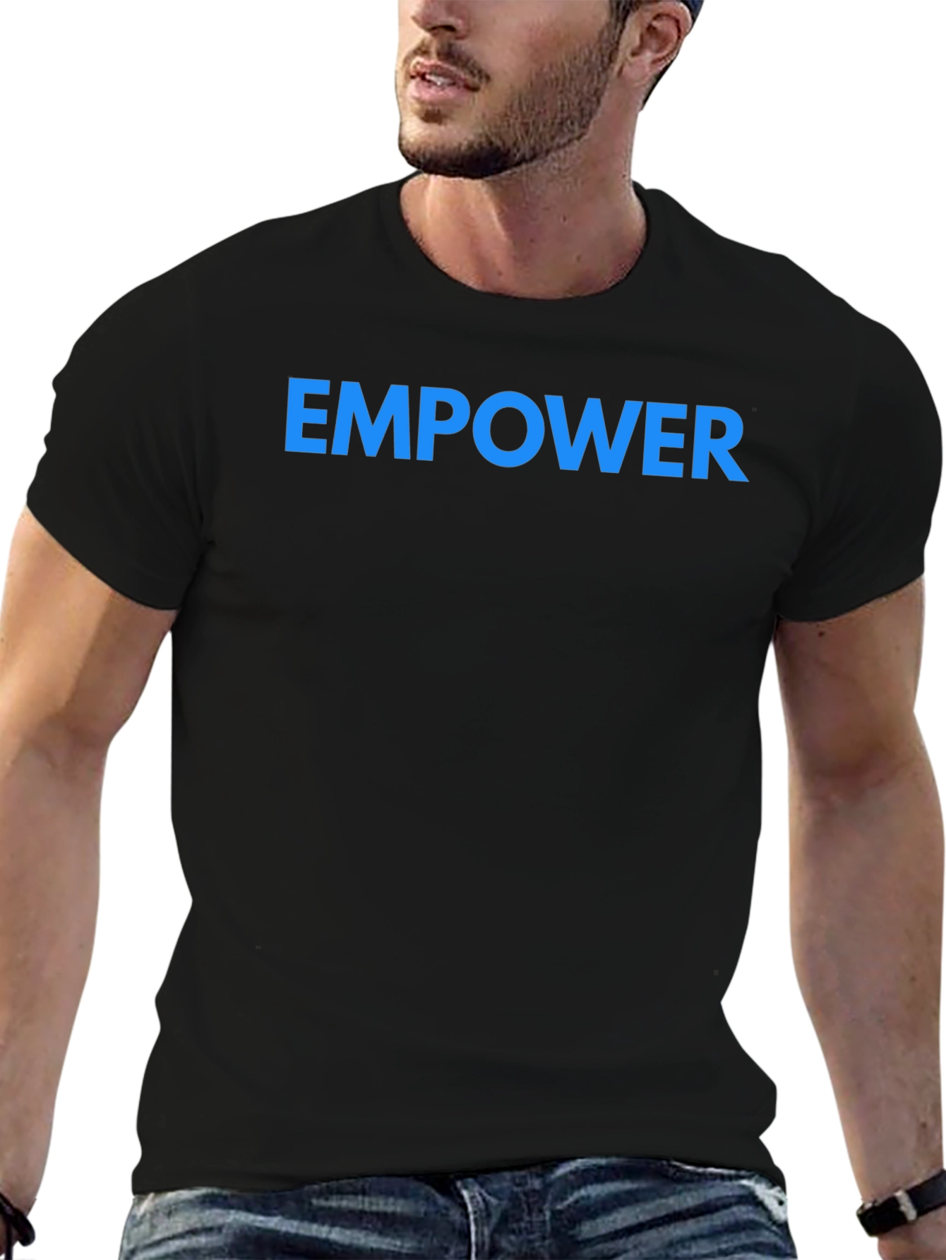 Empower Black Graphic T-Shirt