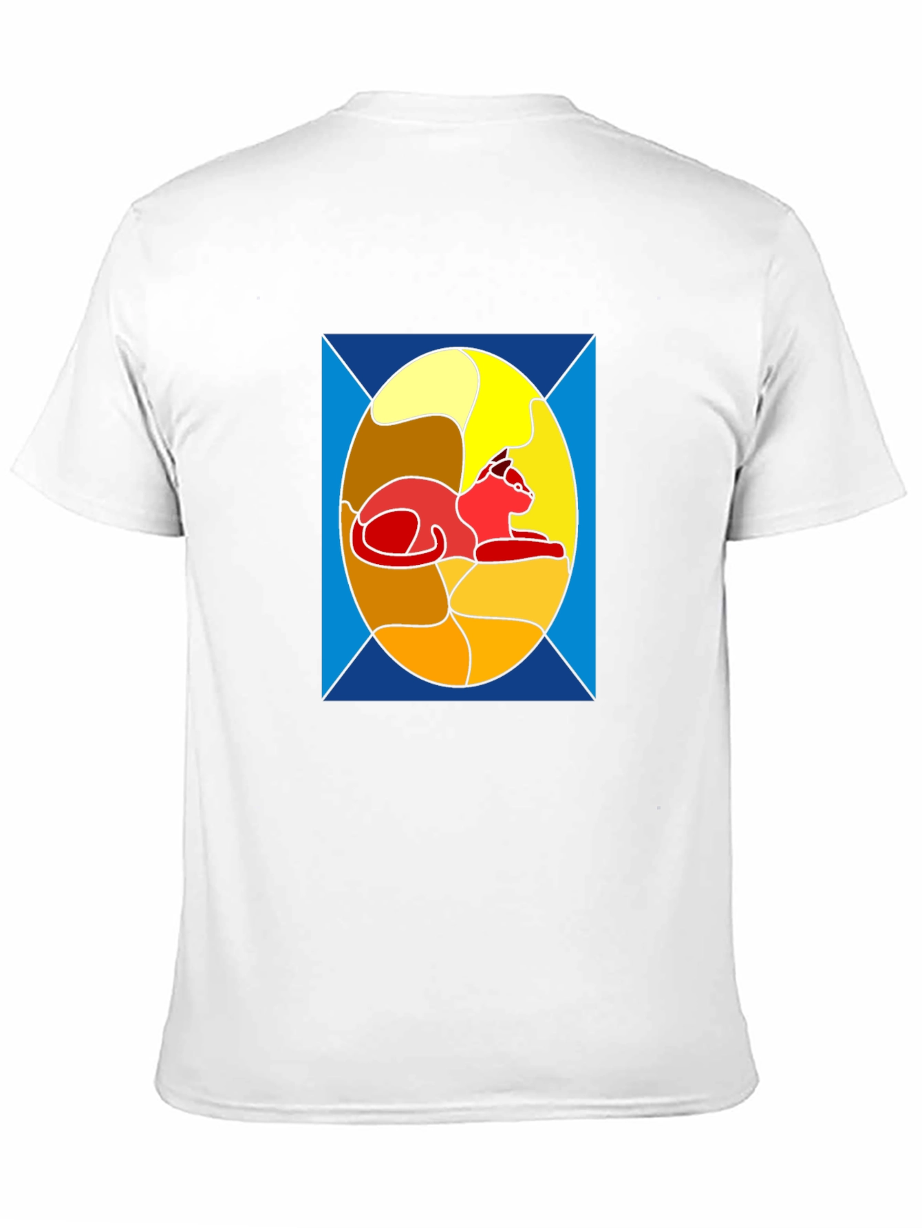 Stained Glass Cat T-Shirt