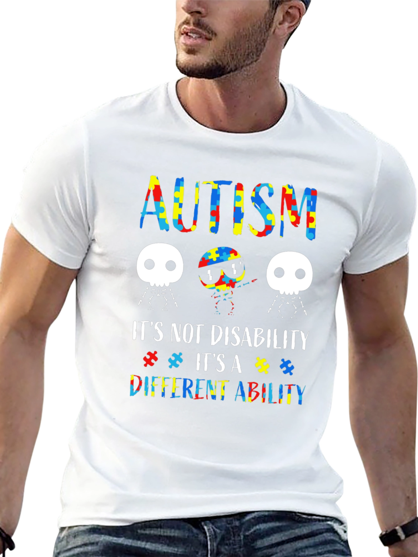 Autism Awareness T-Shirt - Different Ability