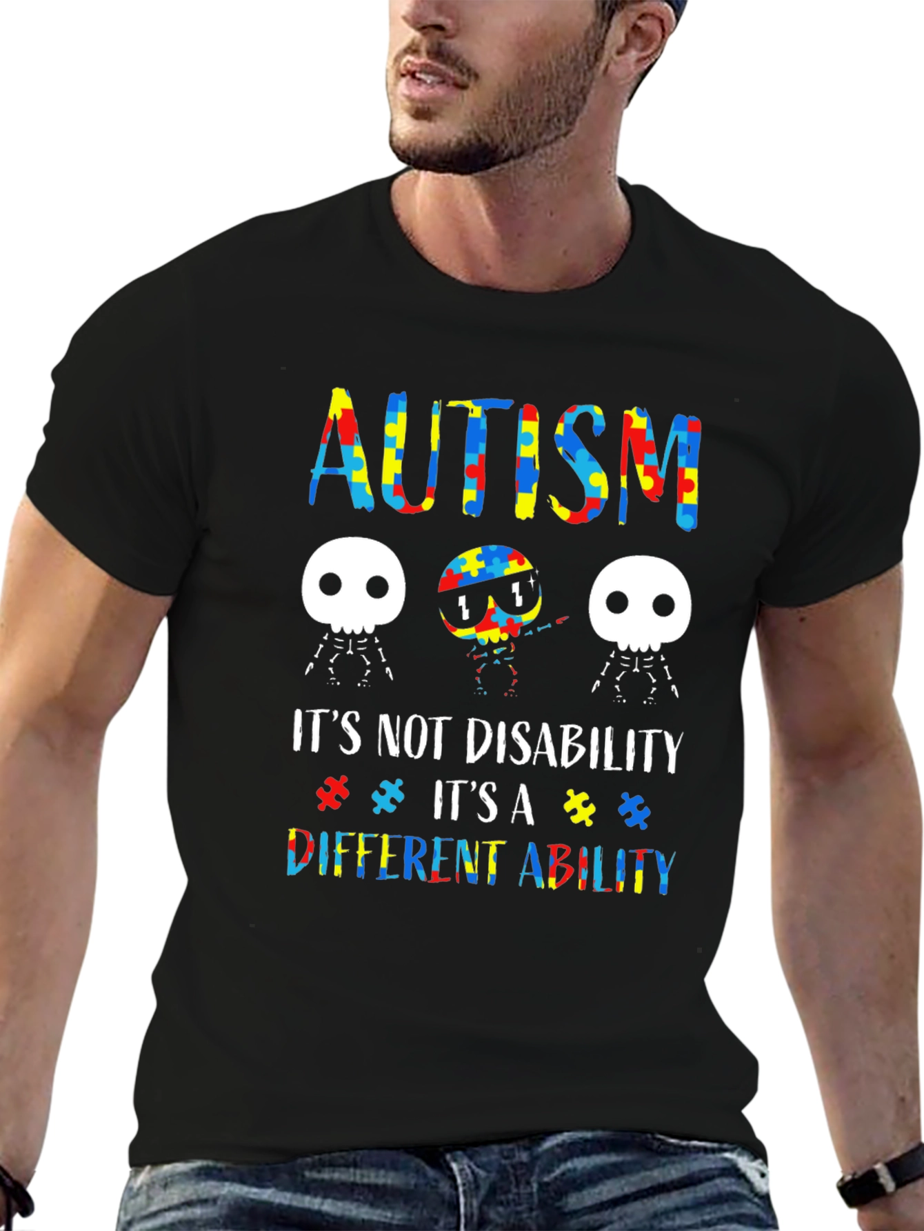 Autism Awareness T-Shirt - Different Ability