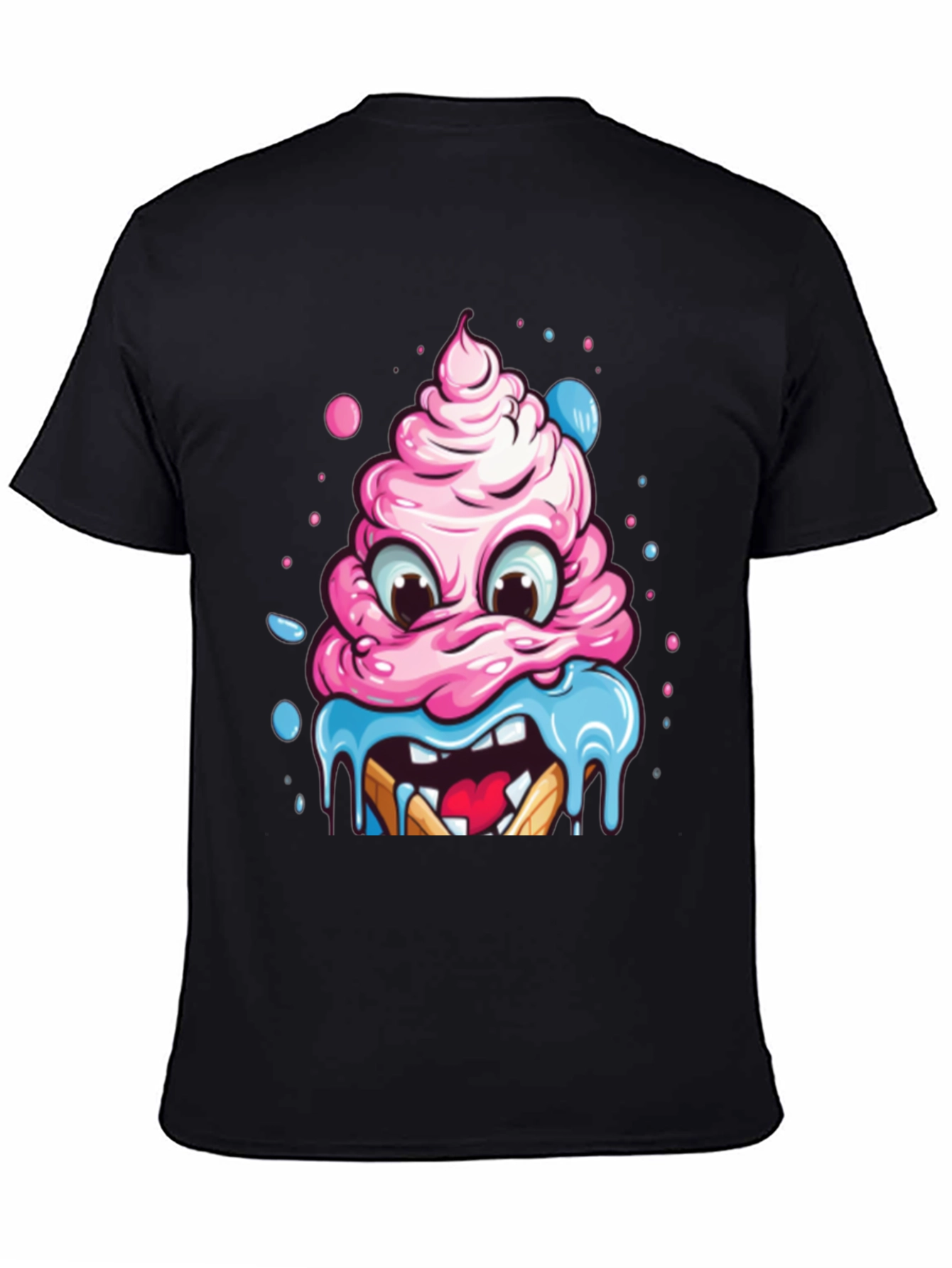 Monster Cupcake Graphic T-Shirt