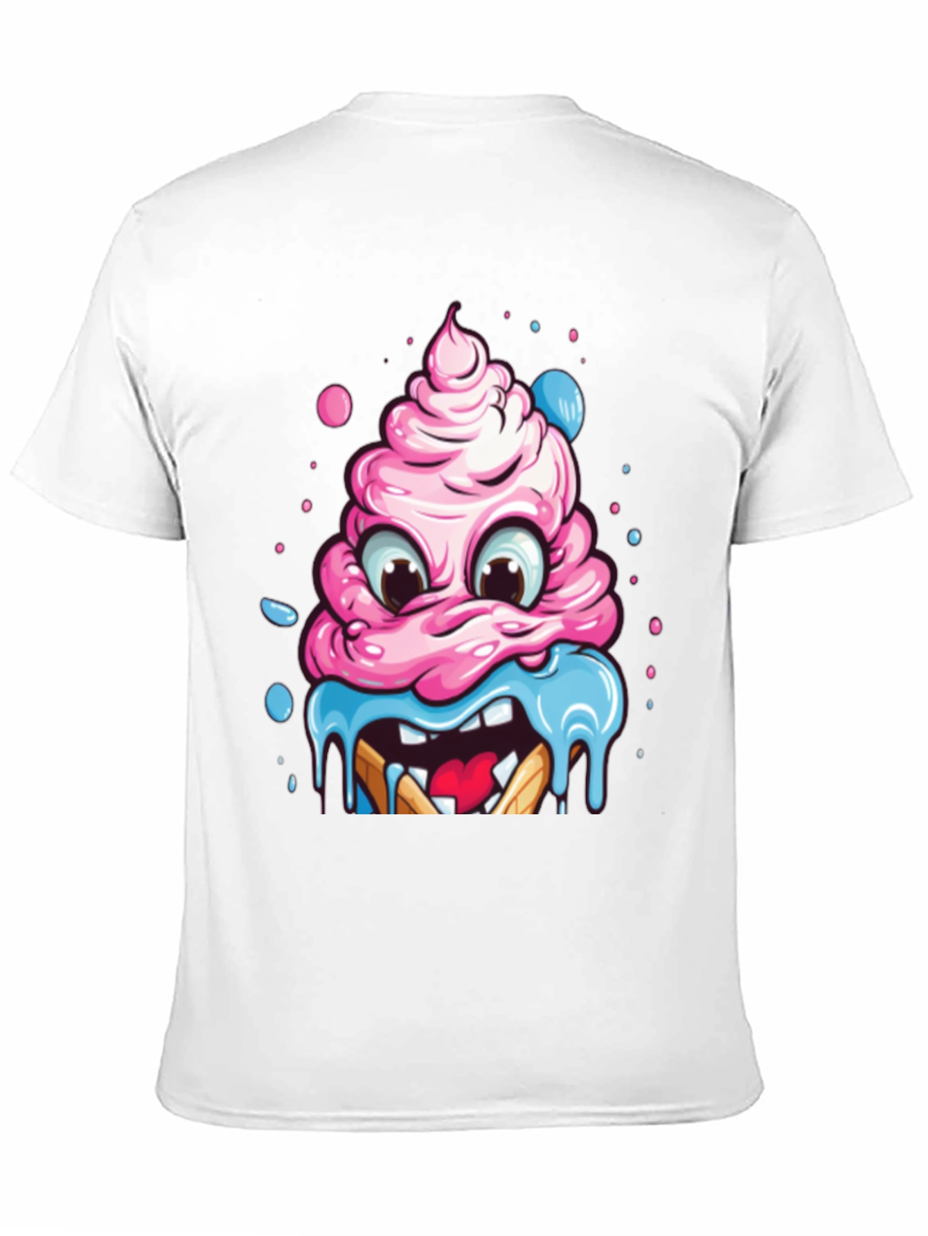 Monster Cupcake Graphic T-Shirt