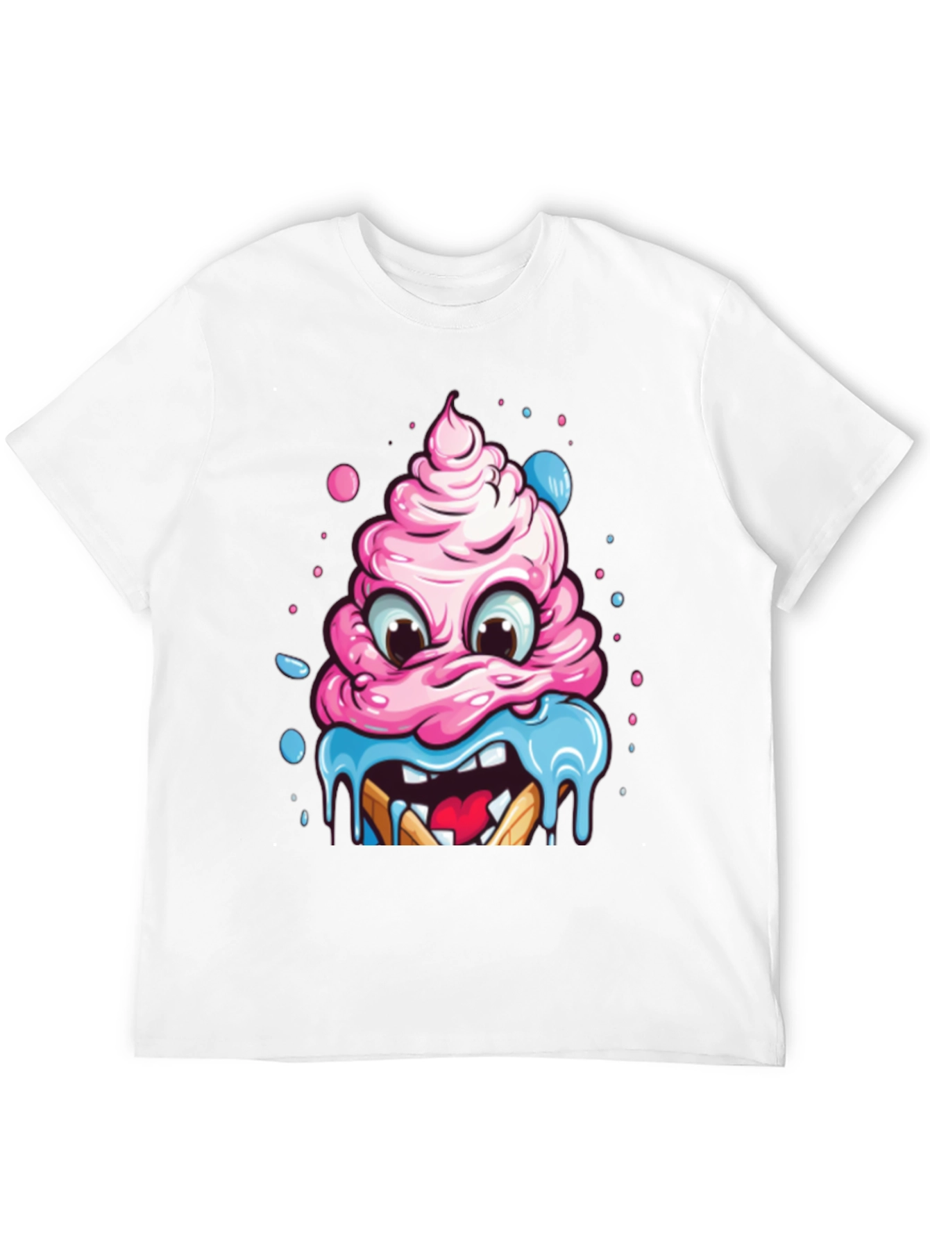Monster Cupcake Graphic T-Shirt