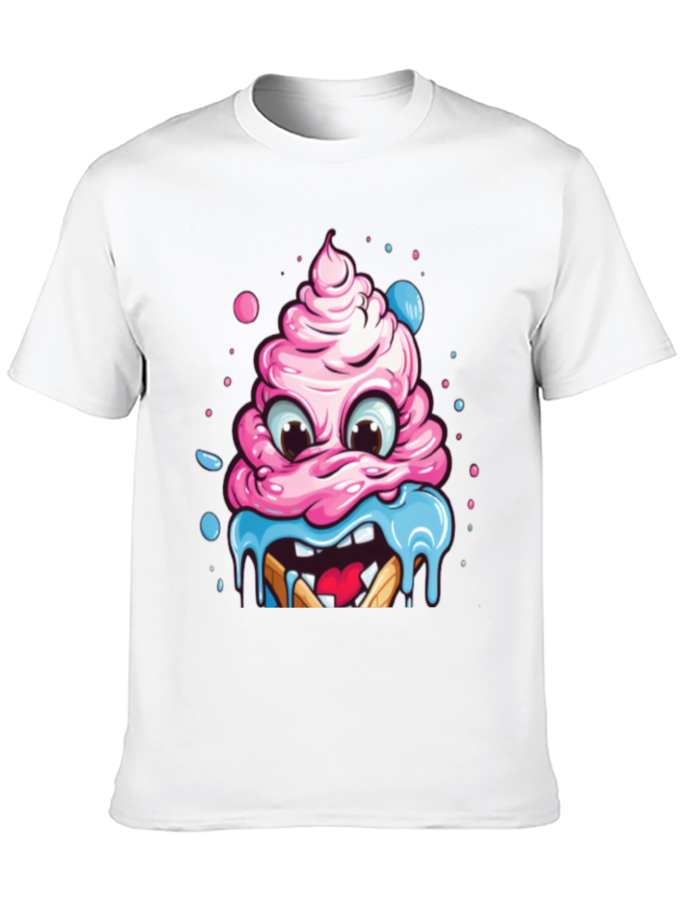 Monster Cupcake Graphic T-Shirt