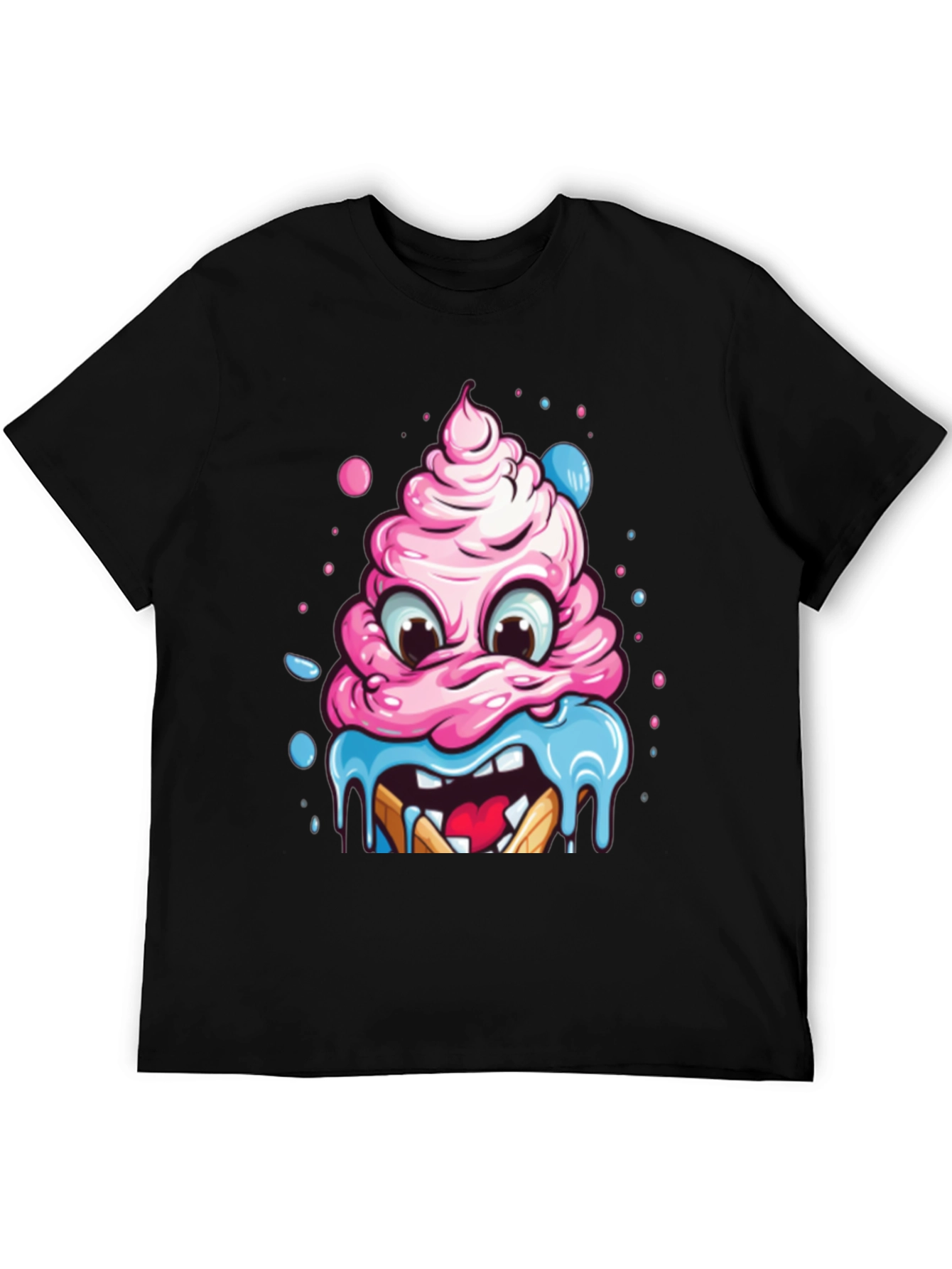 Monster Cupcake Graphic T-Shirt