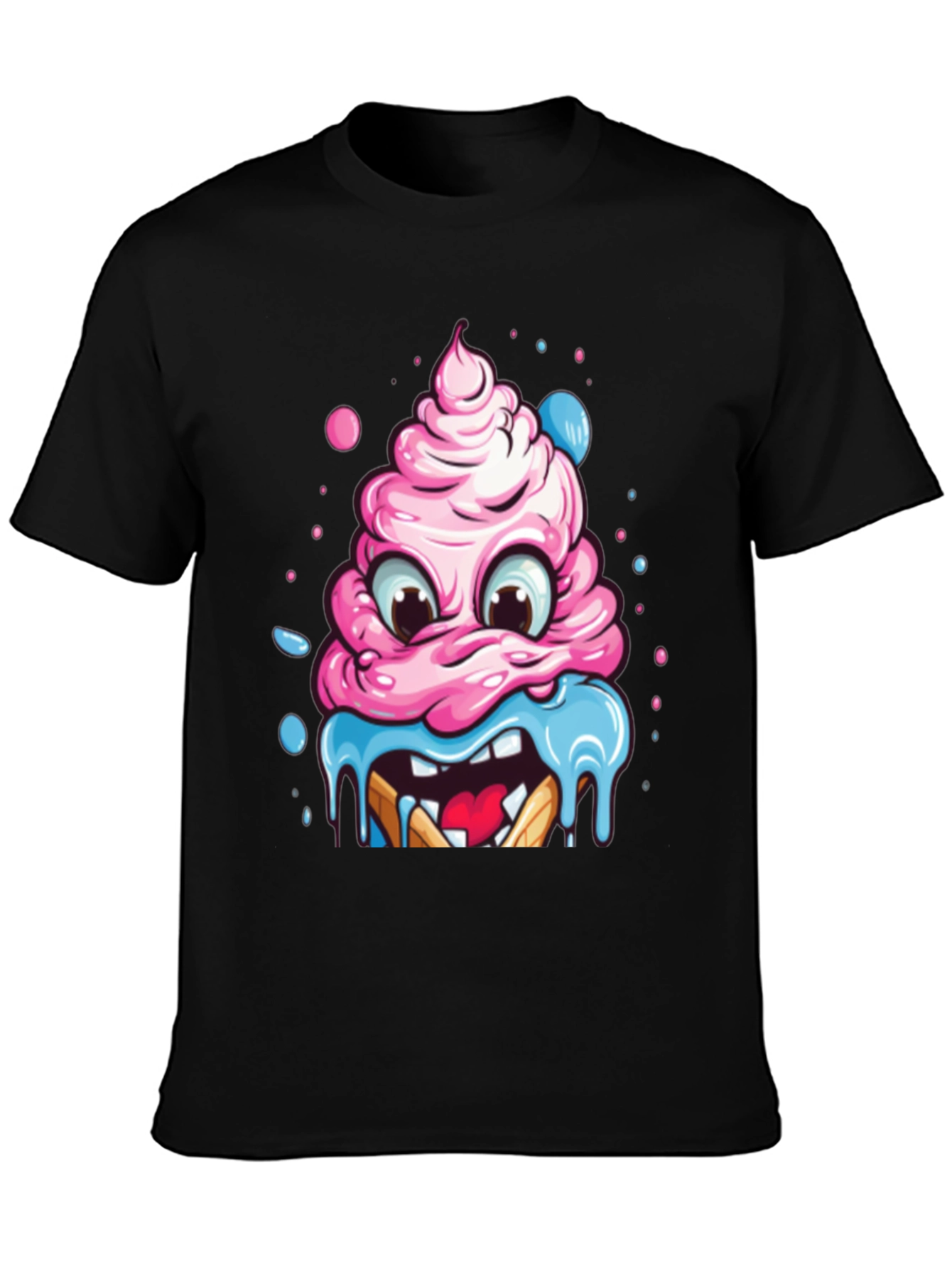 Monster Cupcake Graphic T-Shirt