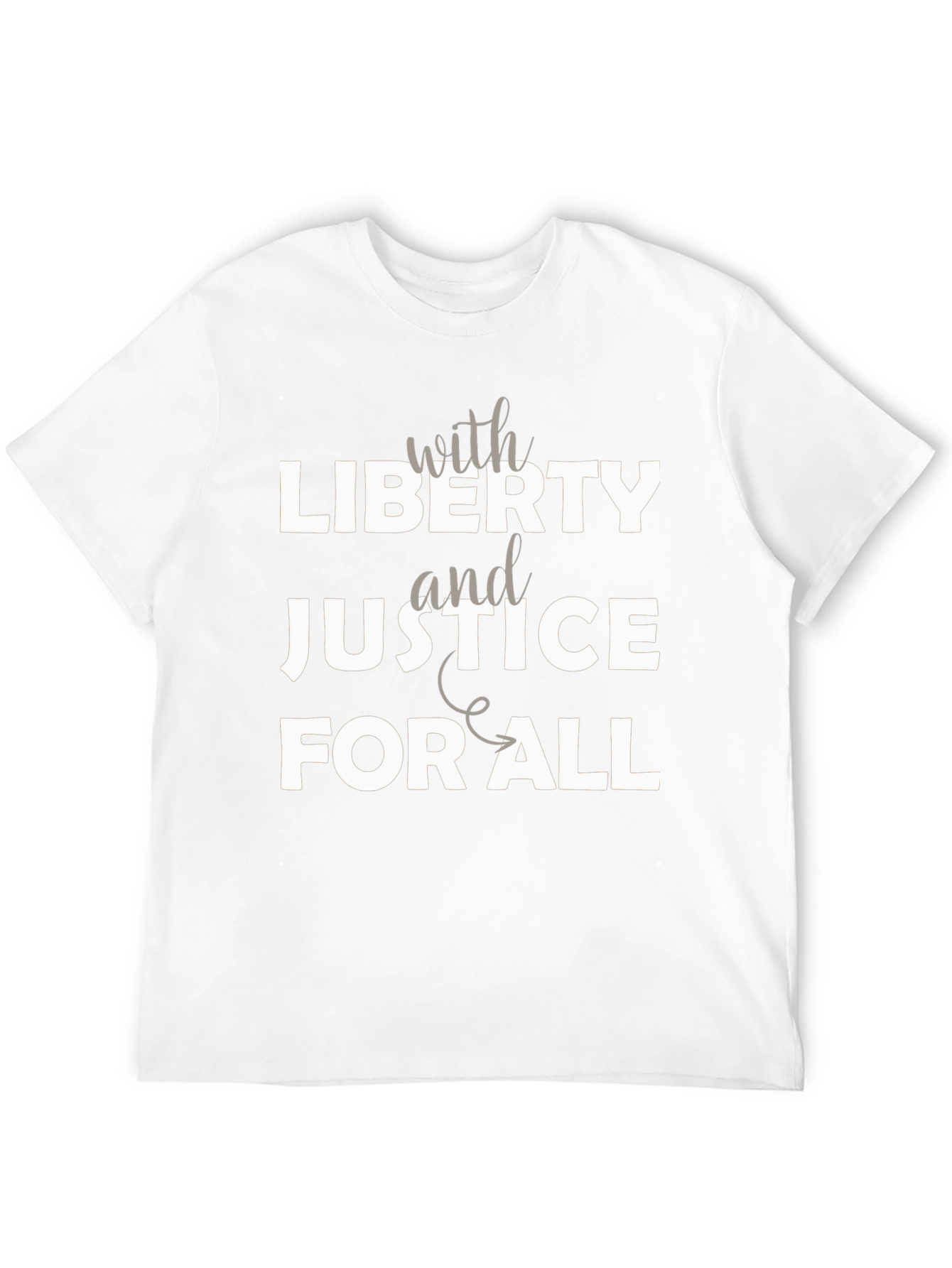 Liberty & Justice For All Graphic Tee