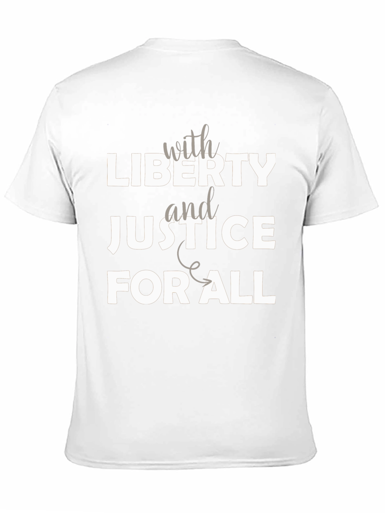 Liberty & Justice For All Graphic Tee