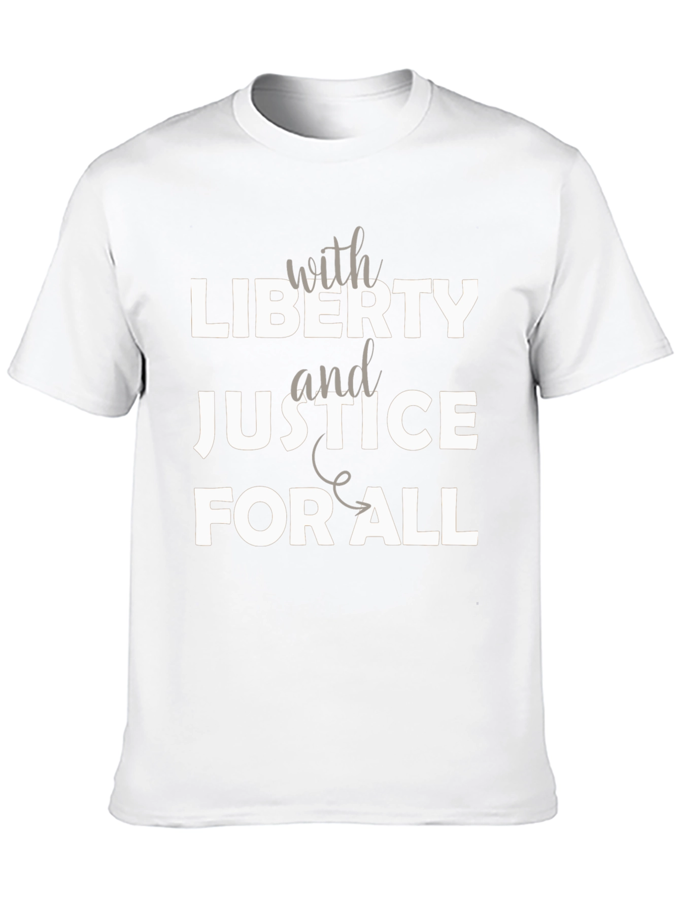 Liberty & Justice For All Graphic Tee