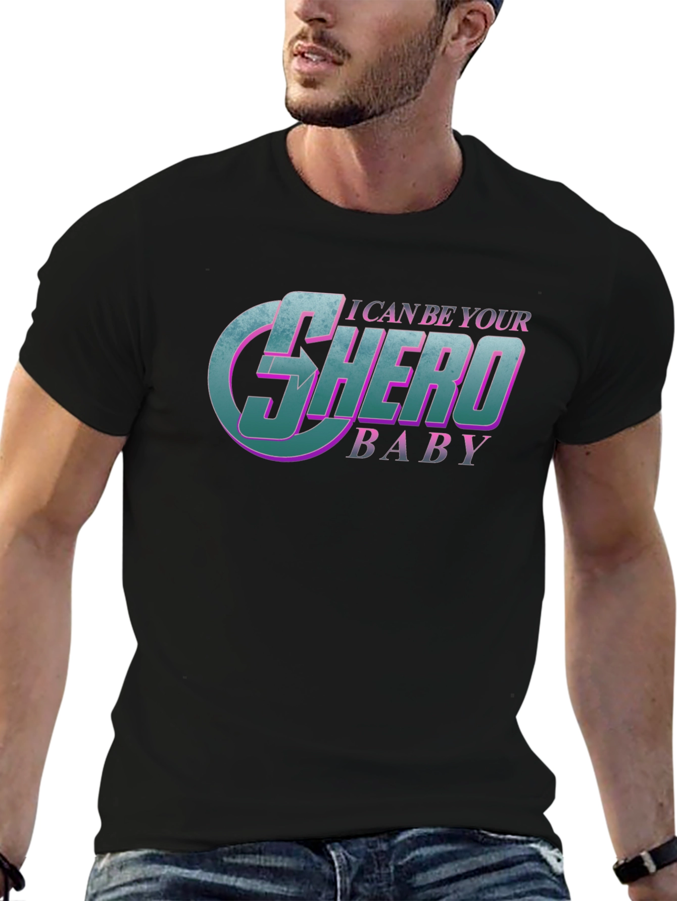 I Can Be Your Shero Baby Black T-Shirt