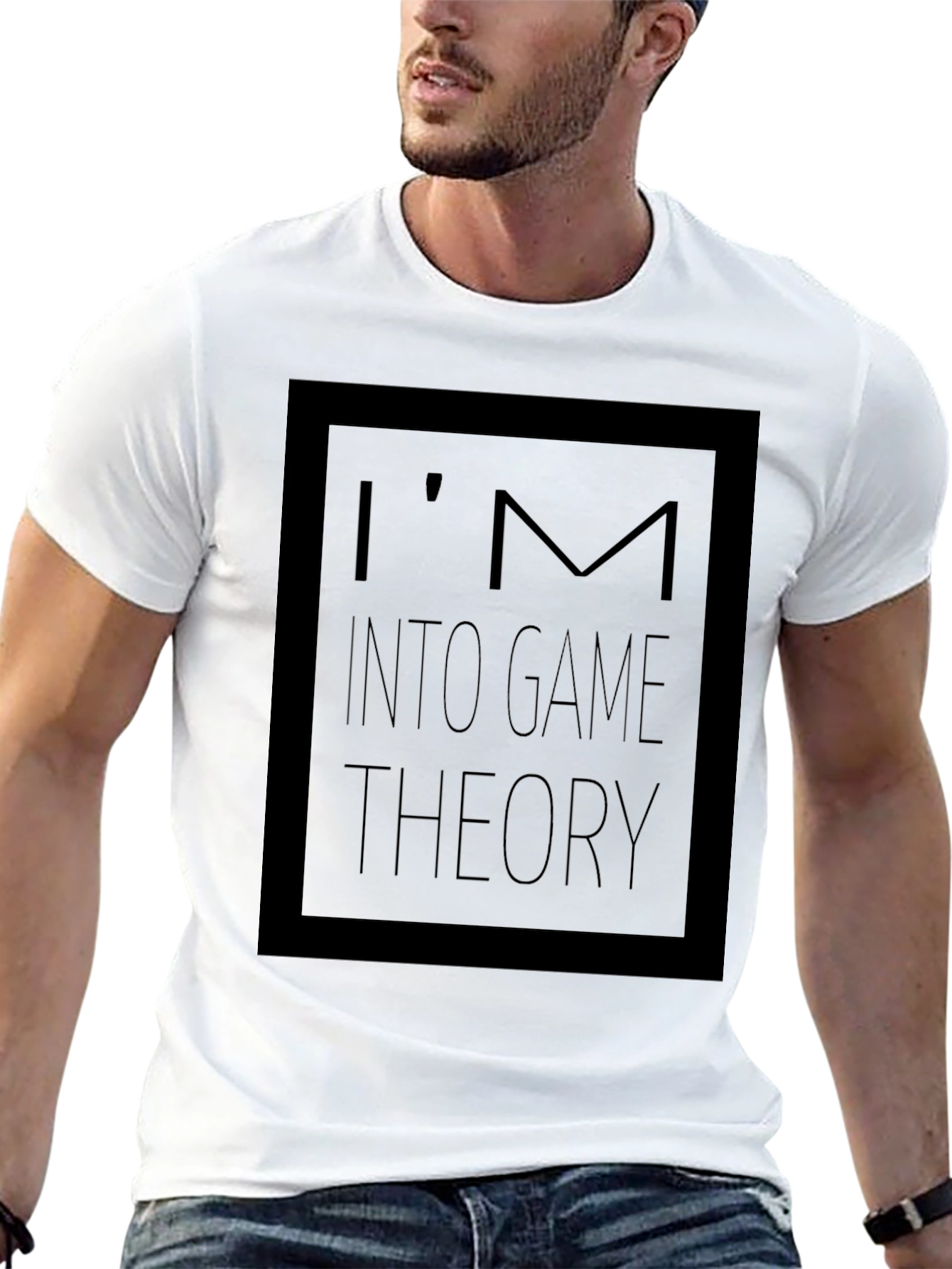 Im Into Game Theory Black T-Shirt