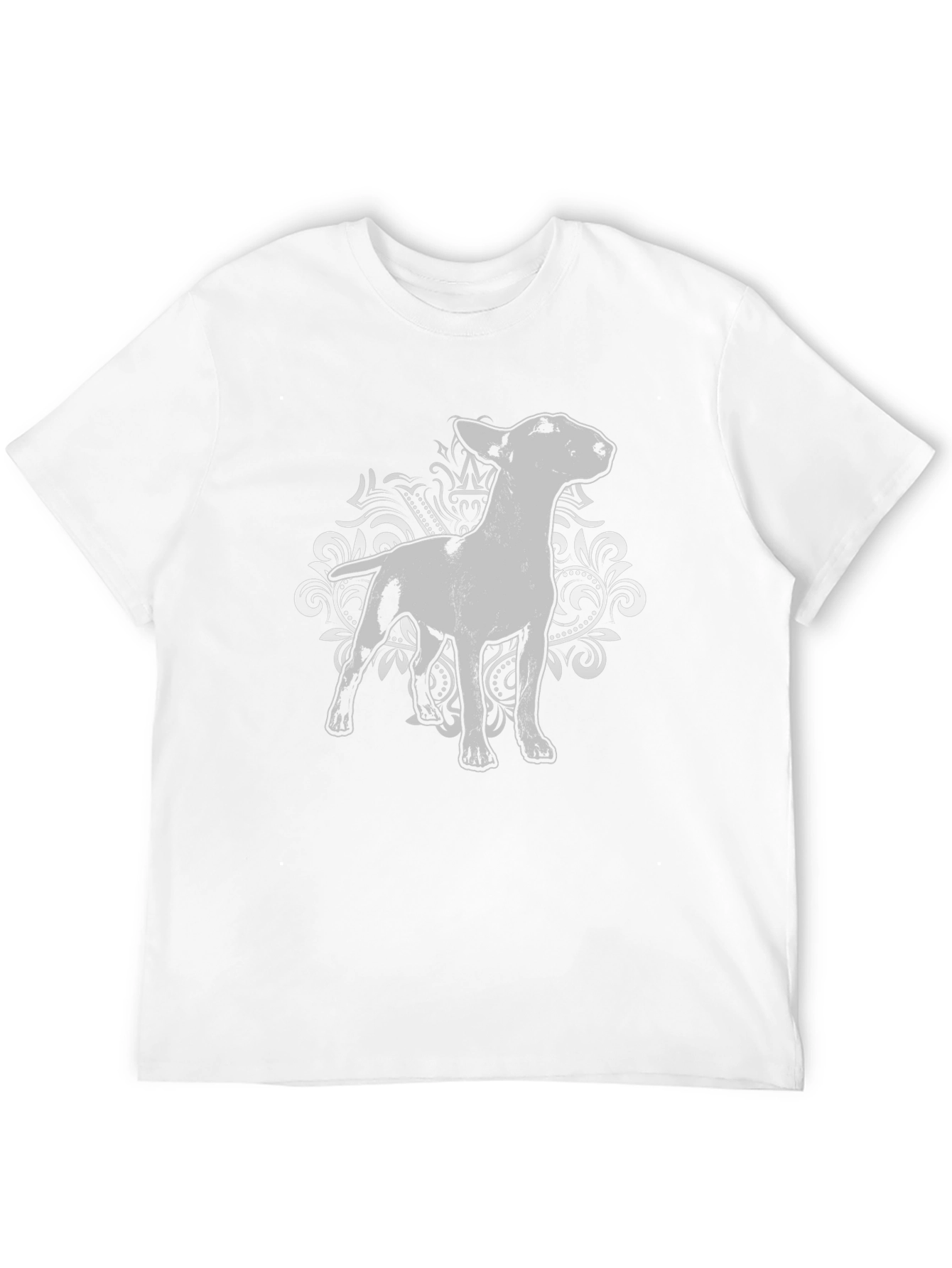 Dog Graphic Tee - Bull Terrier Design