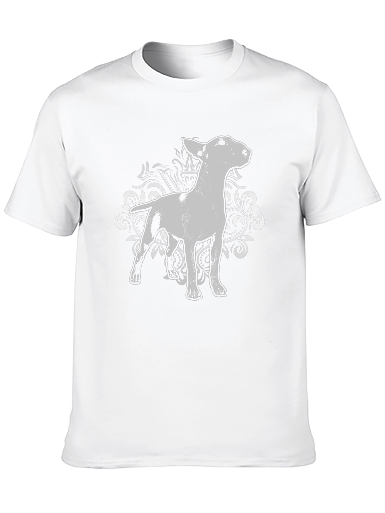 Dog Graphic Tee - Bull Terrier Design